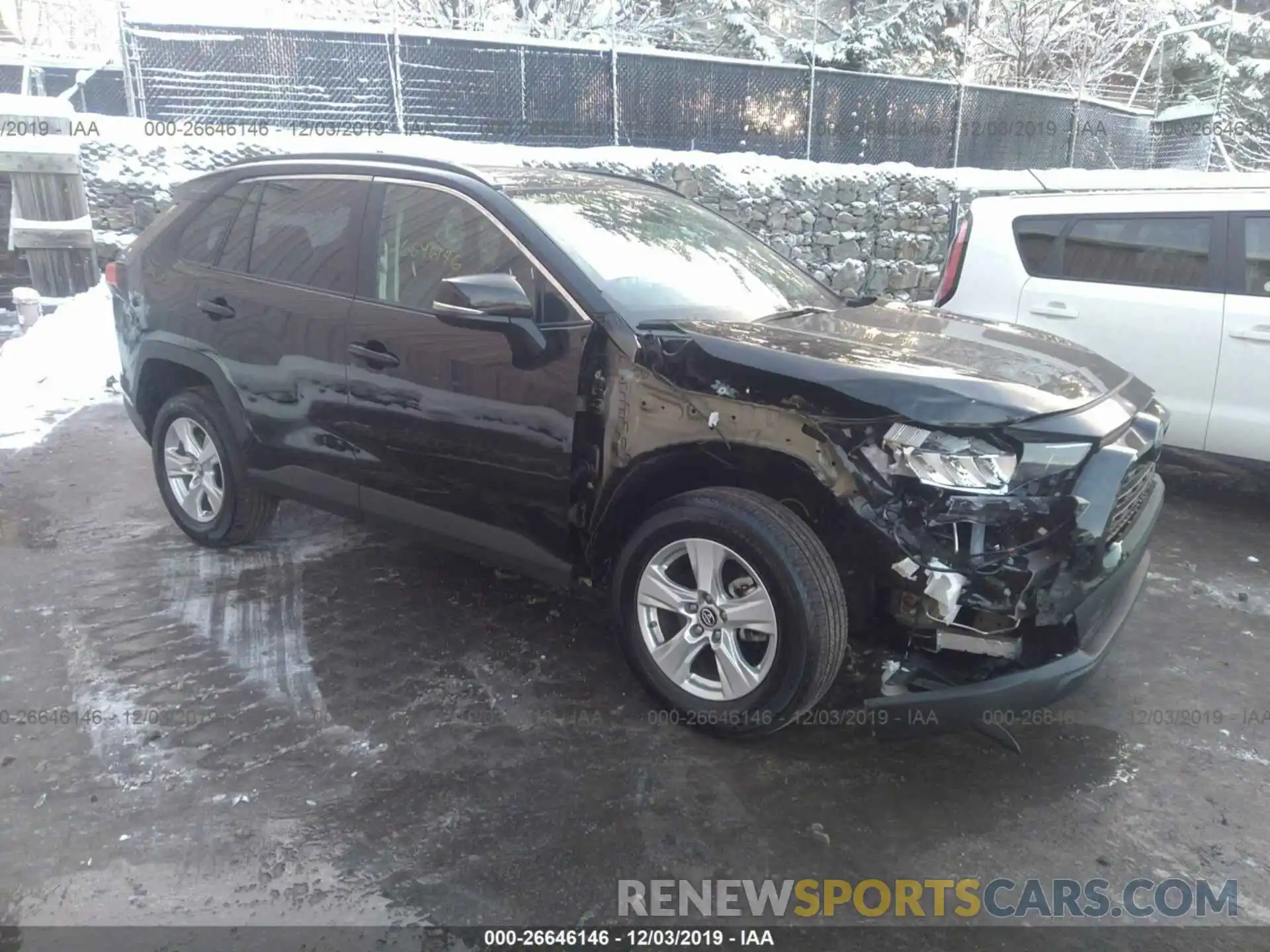 1 Photograph of a damaged car 2T3P1RFVXKC029461 TOYOTA RAV4 2019