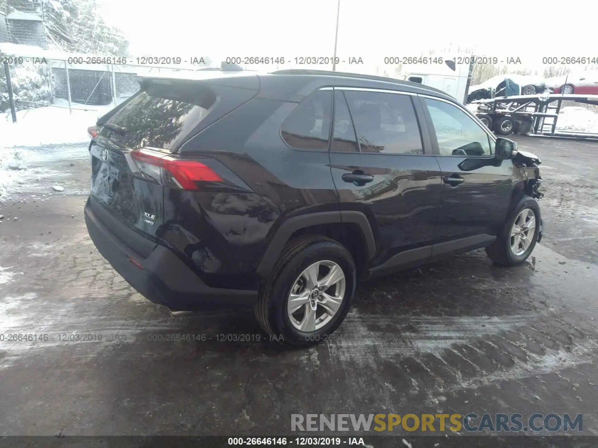 4 Фотография поврежденного автомобиля 2T3P1RFVXKC029461 TOYOTA RAV4 2019