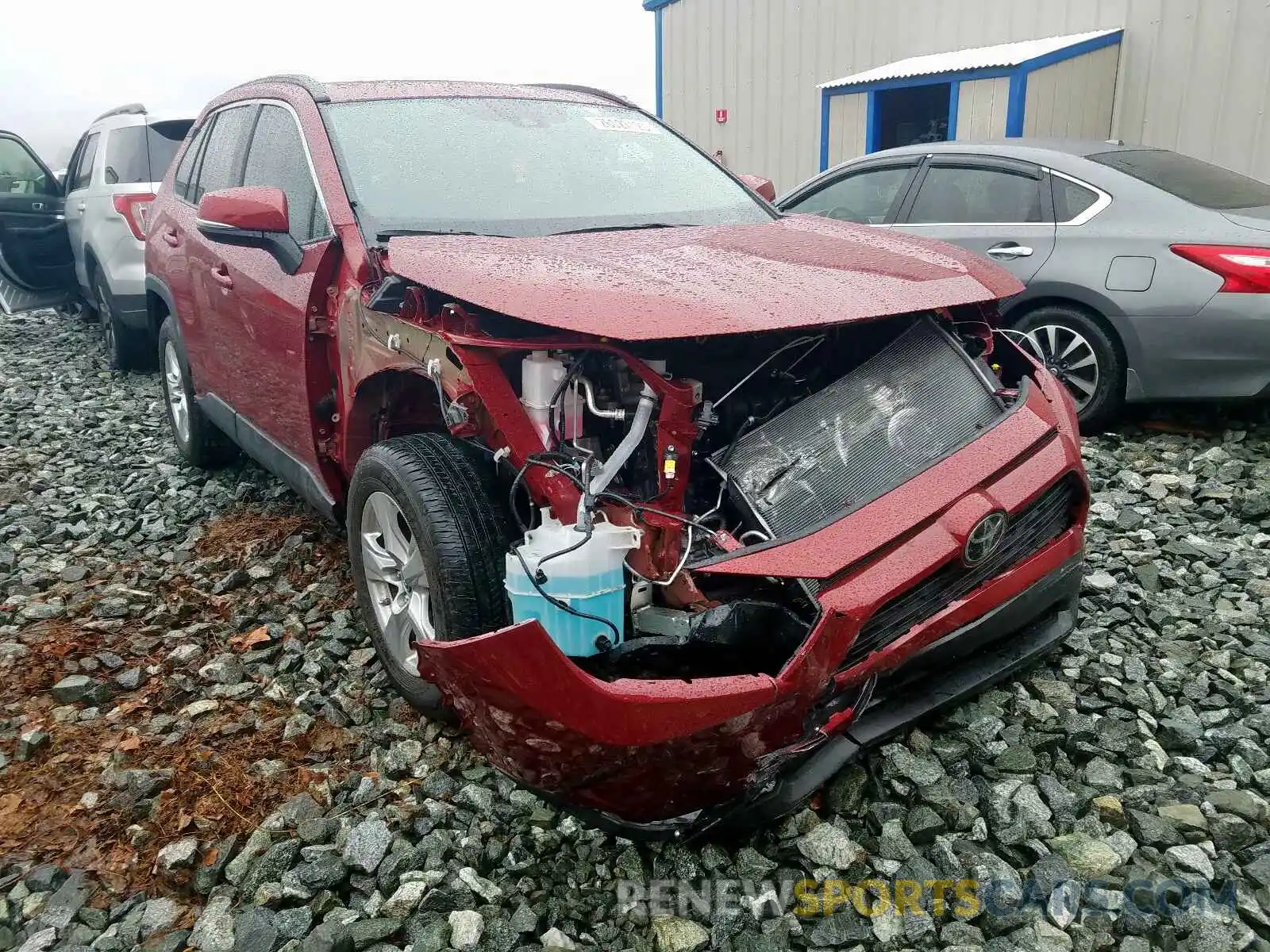 9 Photograph of a damaged car 2T3P1RFVXKC031680 TOYOTA RAV4 2019