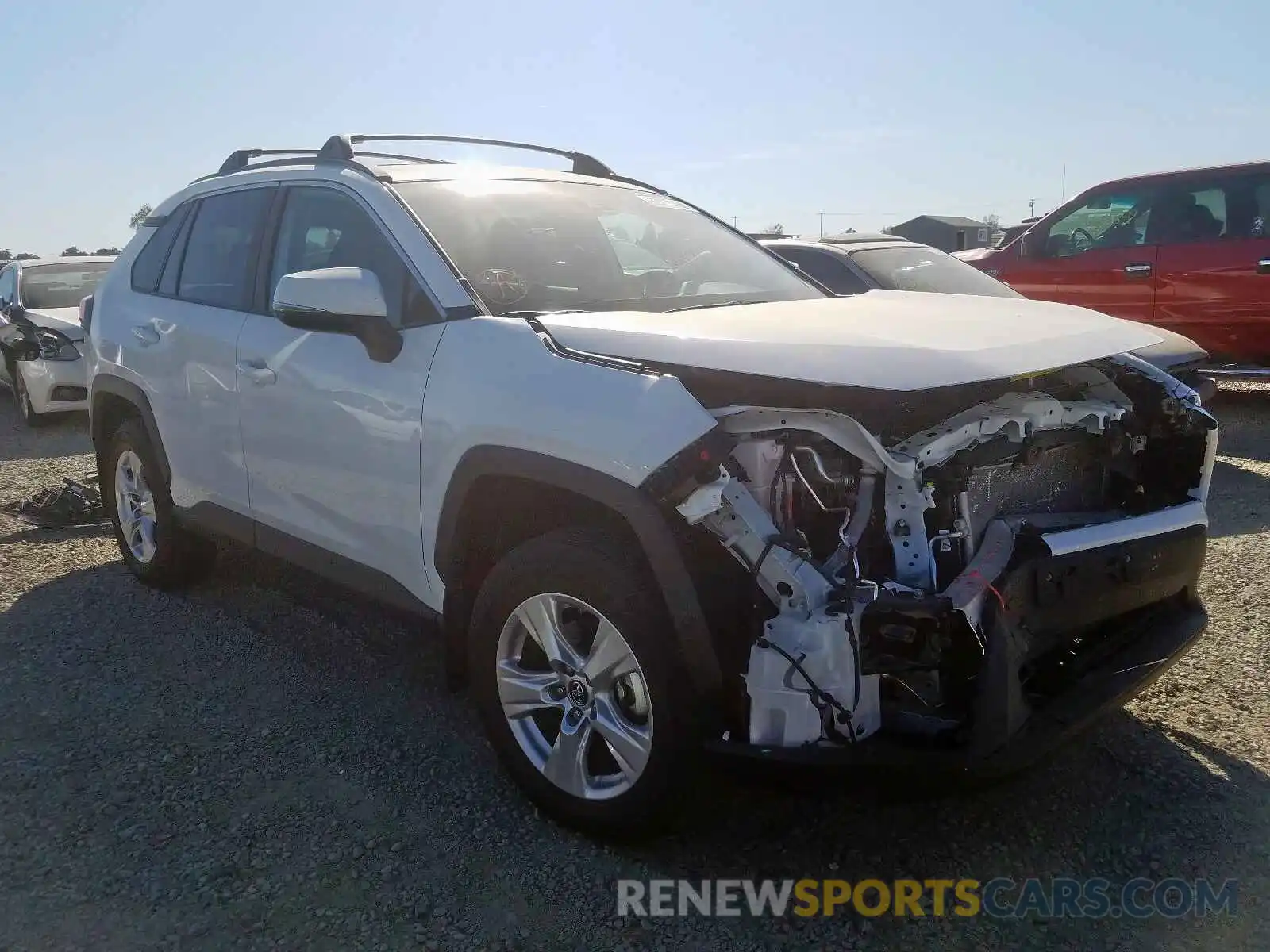 1 Photograph of a damaged car 2T3P1RFVXKC037012 TOYOTA RAV4 2019