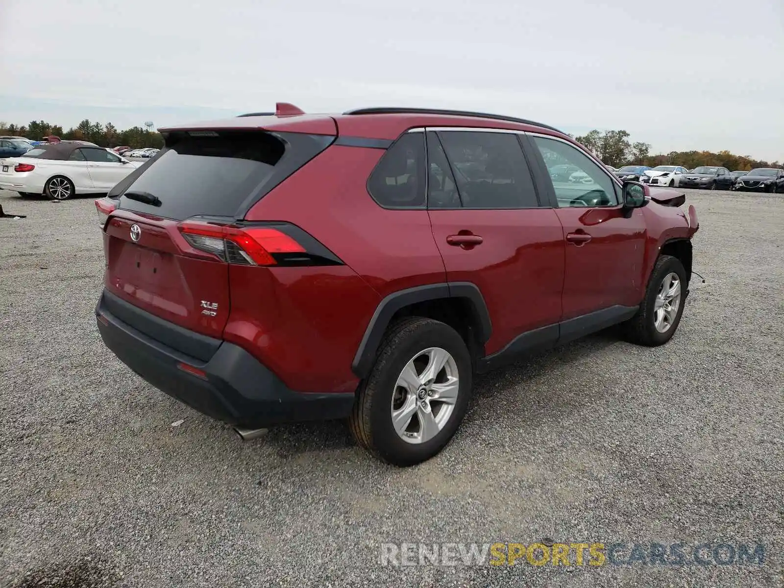 4 Photograph of a damaged car 2T3P1RFVXKC040251 TOYOTA RAV4 2019