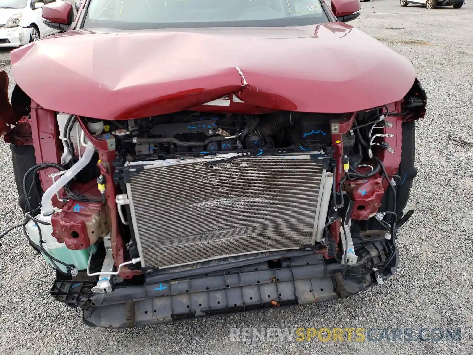 9 Photograph of a damaged car 2T3P1RFVXKC040251 TOYOTA RAV4 2019