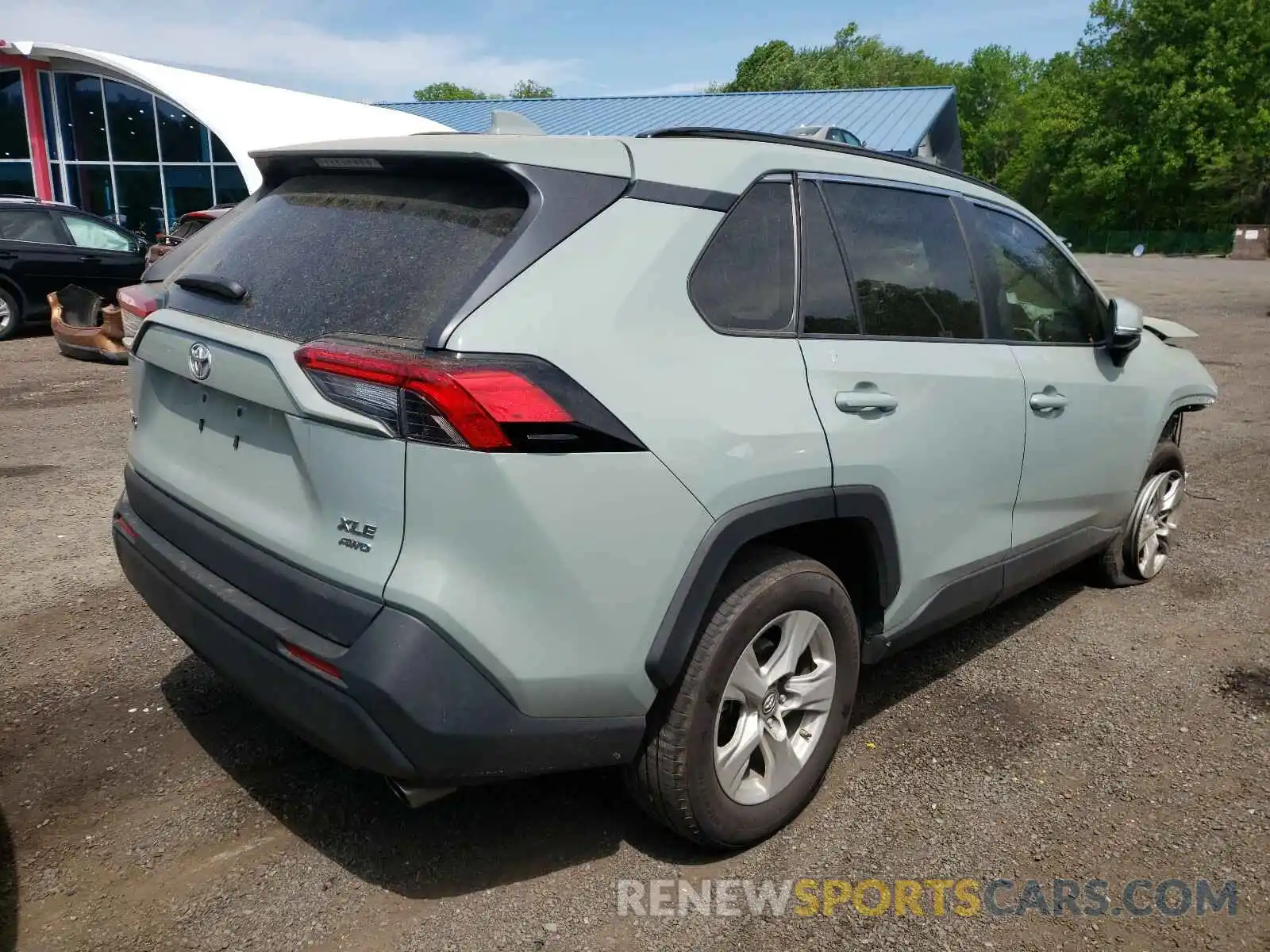 4 Photograph of a damaged car 2T3P1RFVXKC040864 TOYOTA RAV4 2019