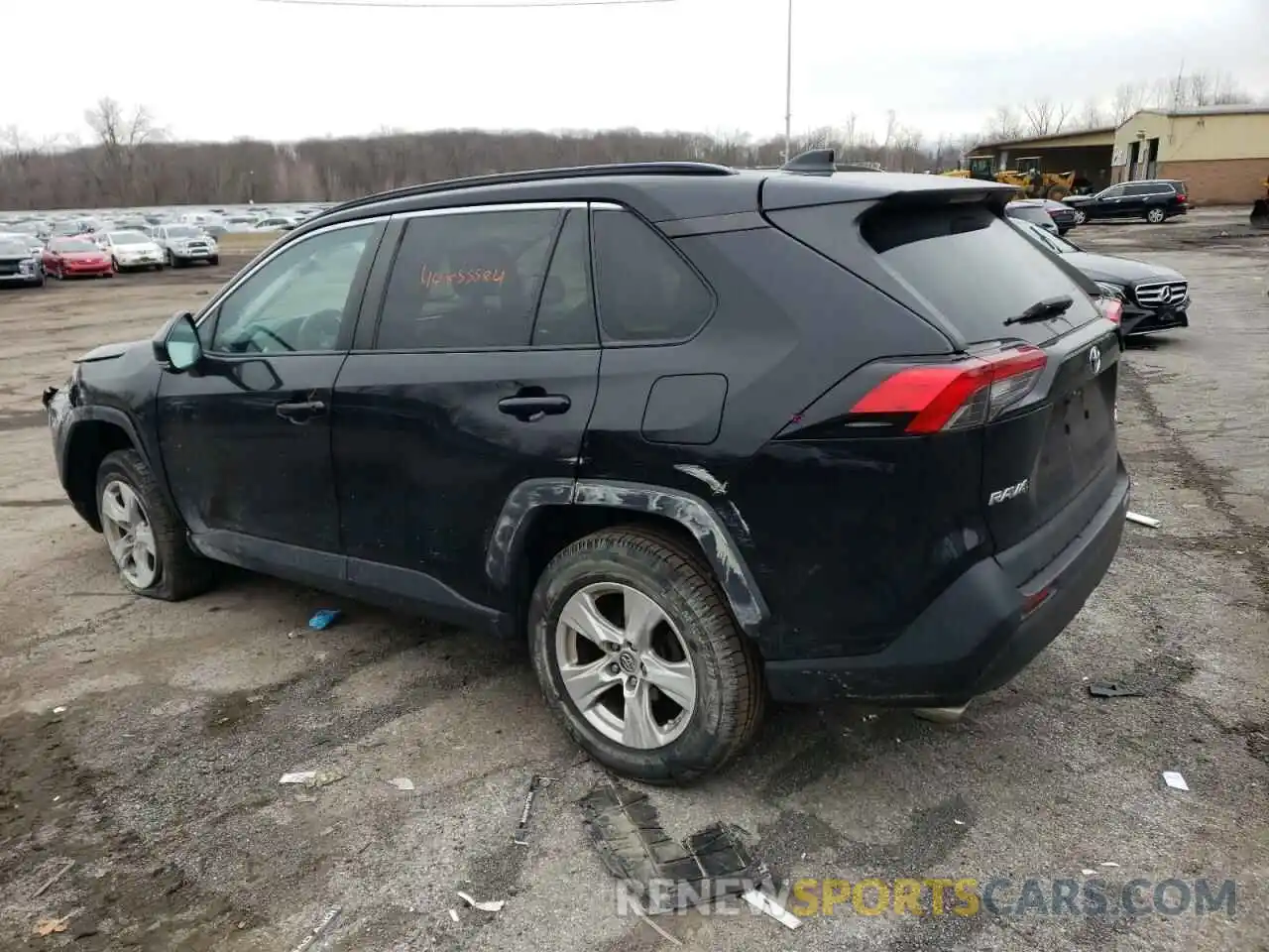 2 Фотография поврежденного автомобиля 2T3P1RFVXKC047071 TOYOTA RAV4 2019