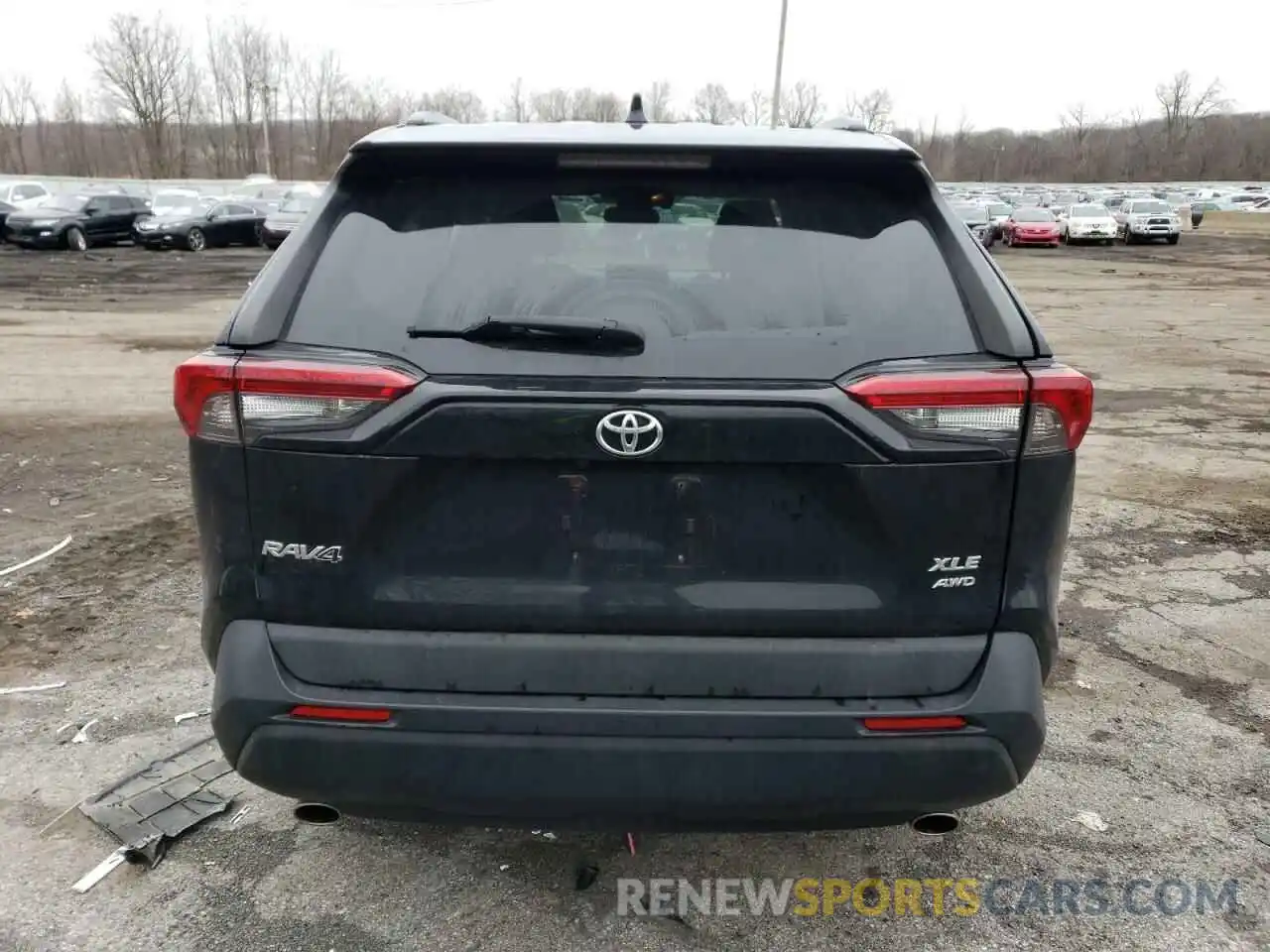 6 Photograph of a damaged car 2T3P1RFVXKC047071 TOYOTA RAV4 2019