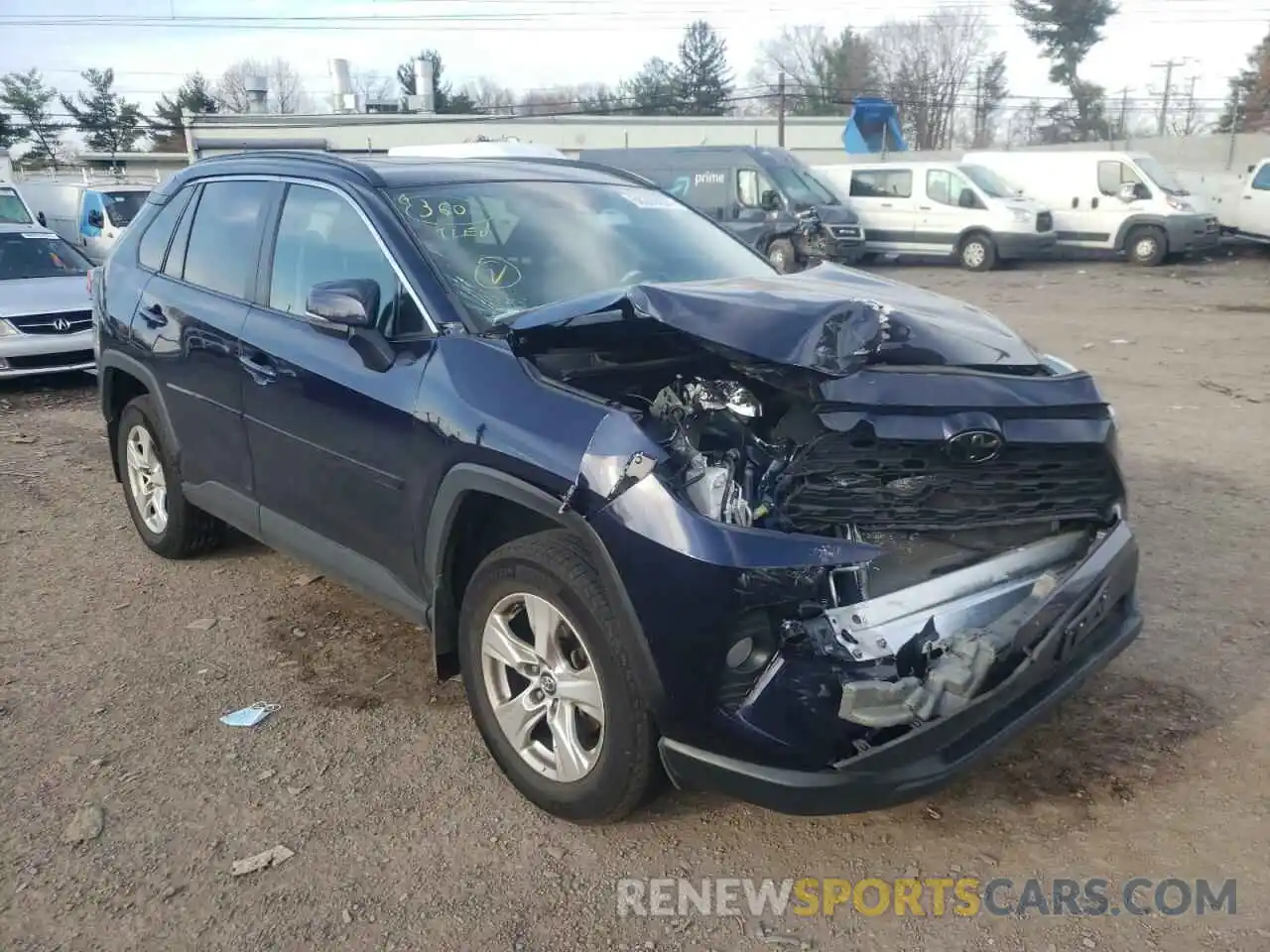 1 Photograph of a damaged car 2T3P1RFVXKC052920 TOYOTA RAV4 2019