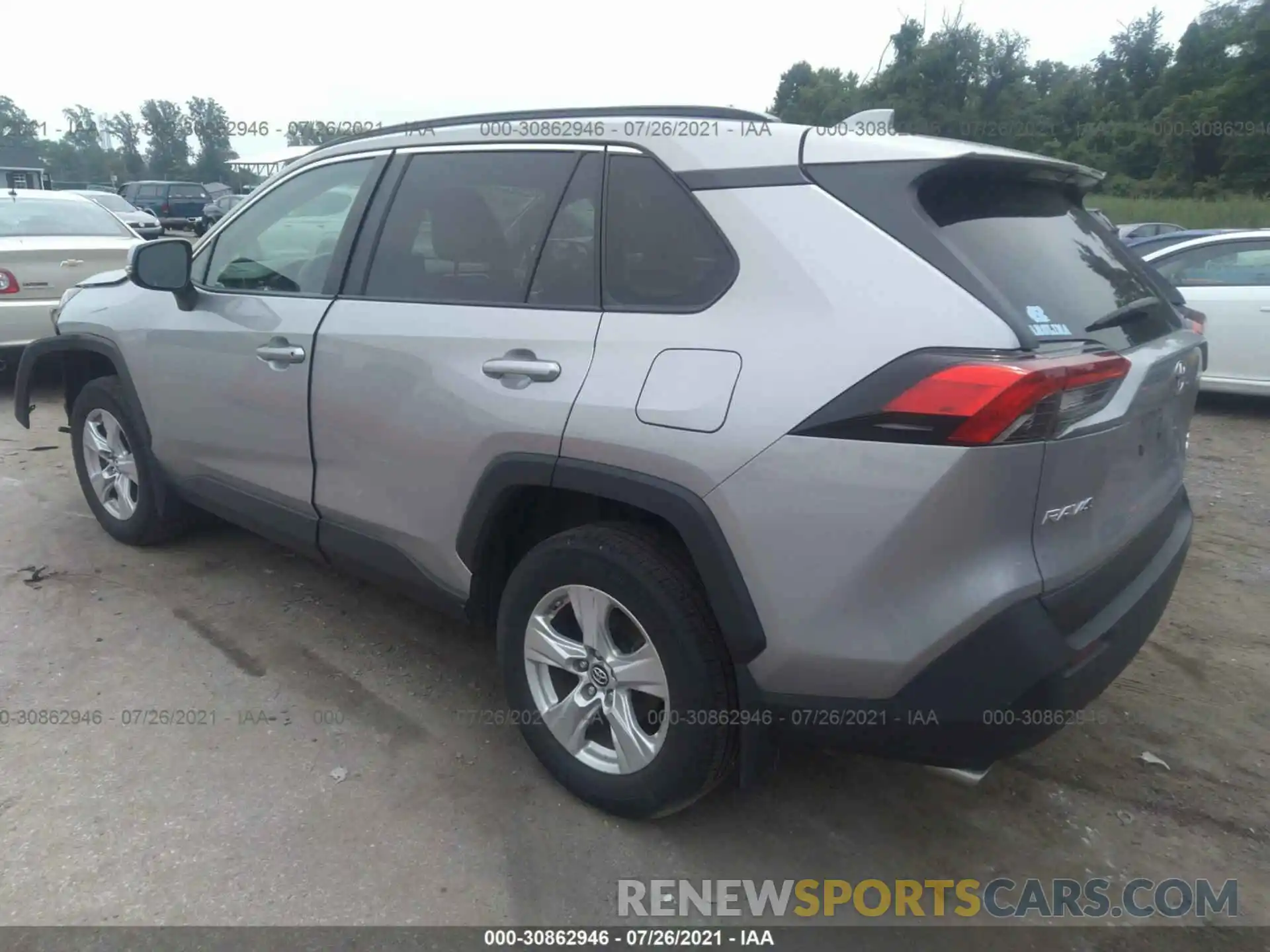 3 Photograph of a damaged car 2T3P1RFVXKC055901 TOYOTA RAV4 2019