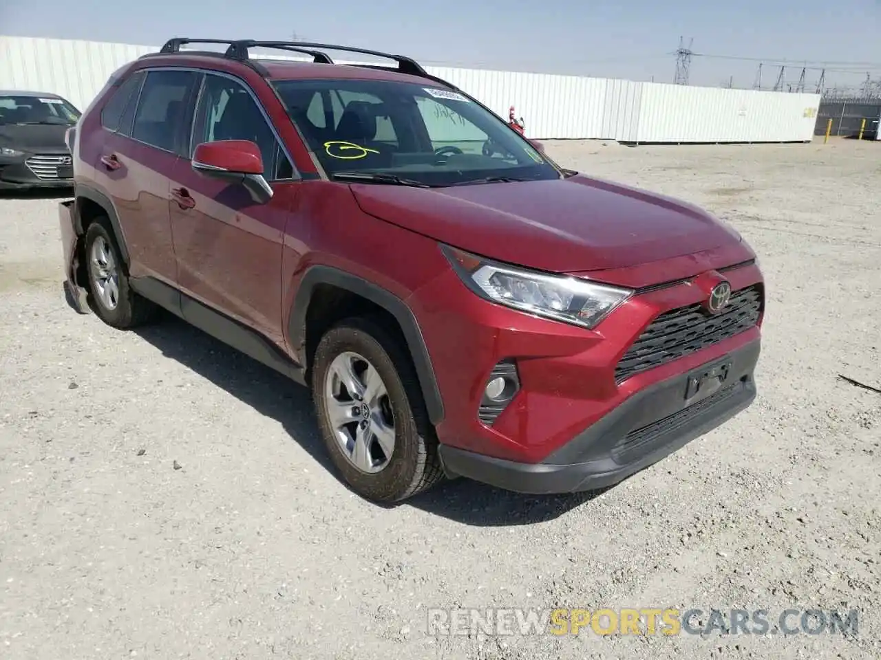 1 Photograph of a damaged car 2T3P1RFVXKW003344 TOYOTA RAV4 2019