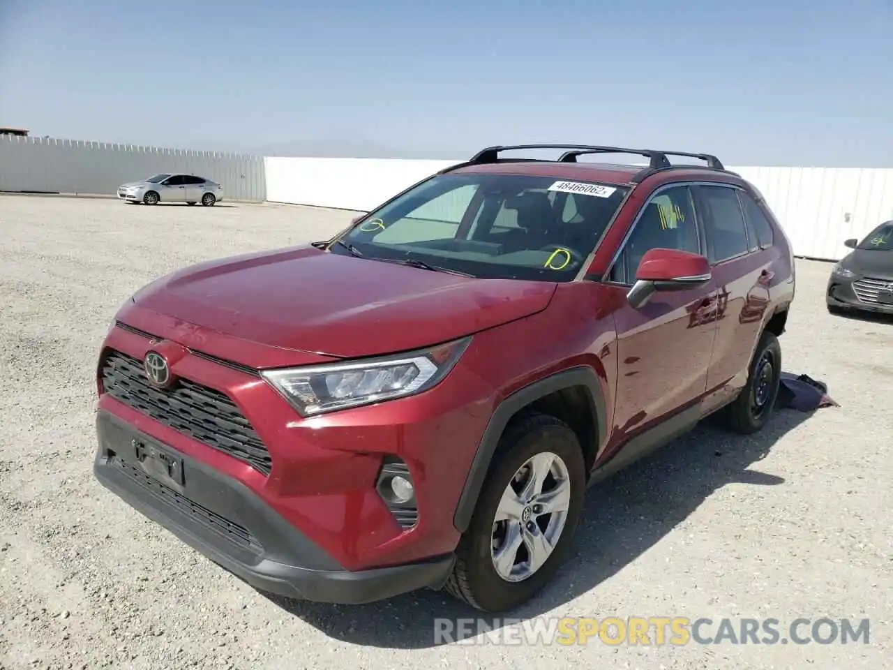 2 Фотография поврежденного автомобиля 2T3P1RFVXKW003344 TOYOTA RAV4 2019