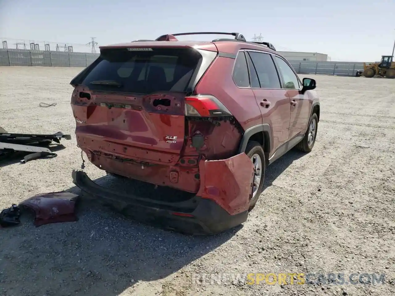 4 Photograph of a damaged car 2T3P1RFVXKW003344 TOYOTA RAV4 2019