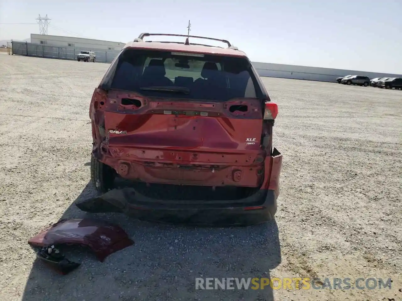 9 Photograph of a damaged car 2T3P1RFVXKW003344 TOYOTA RAV4 2019