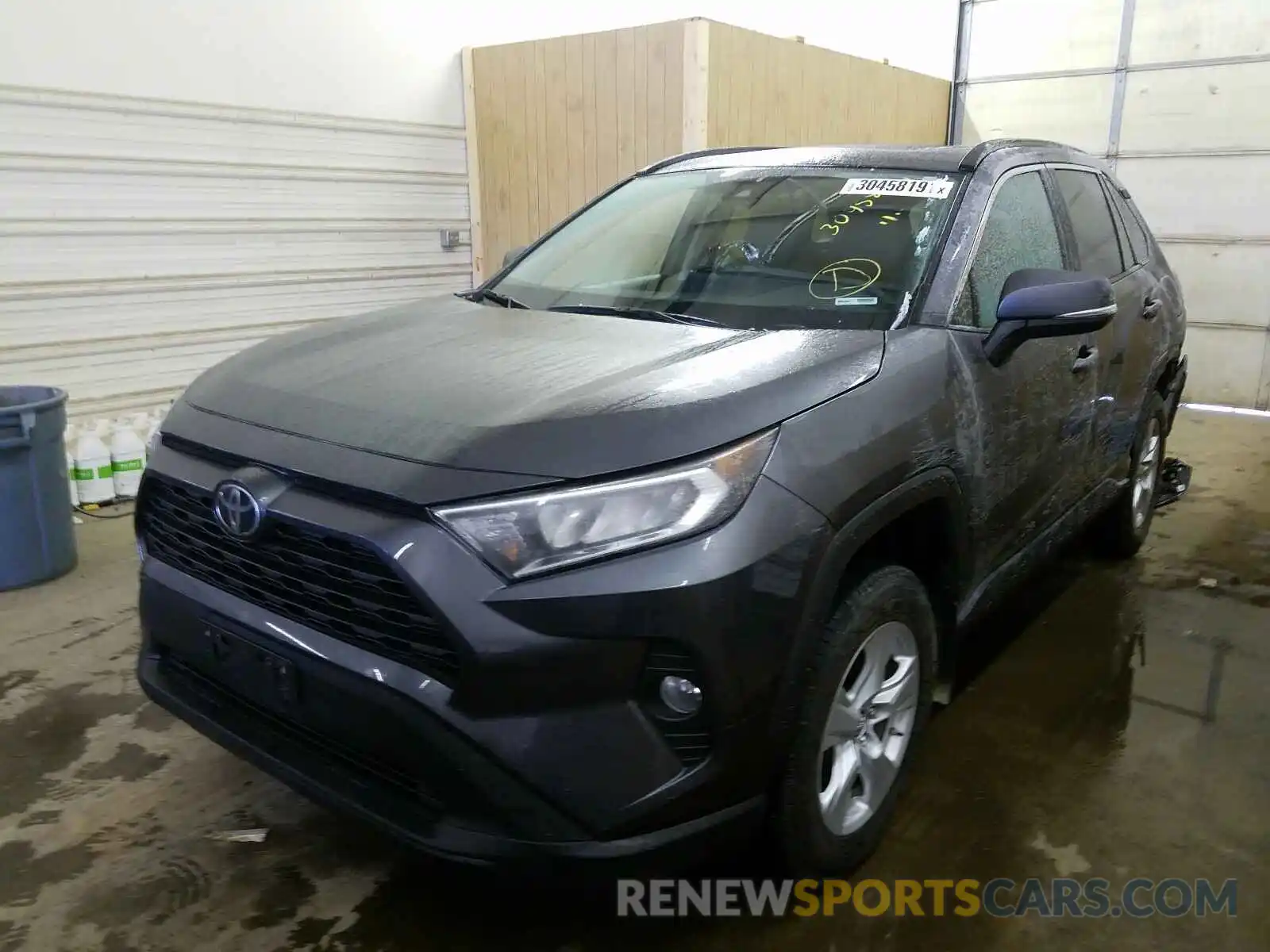 2 Фотография поврежденного автомобиля 2T3P1RFVXKW012027 TOYOTA RAV4 2019