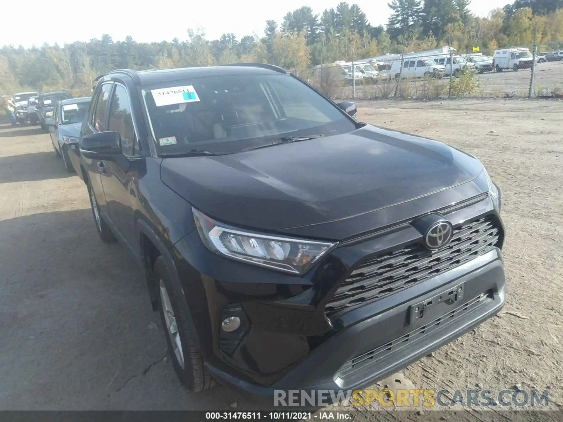 1 Photograph of a damaged car 2T3P1RFVXKW034206 TOYOTA RAV4 2019