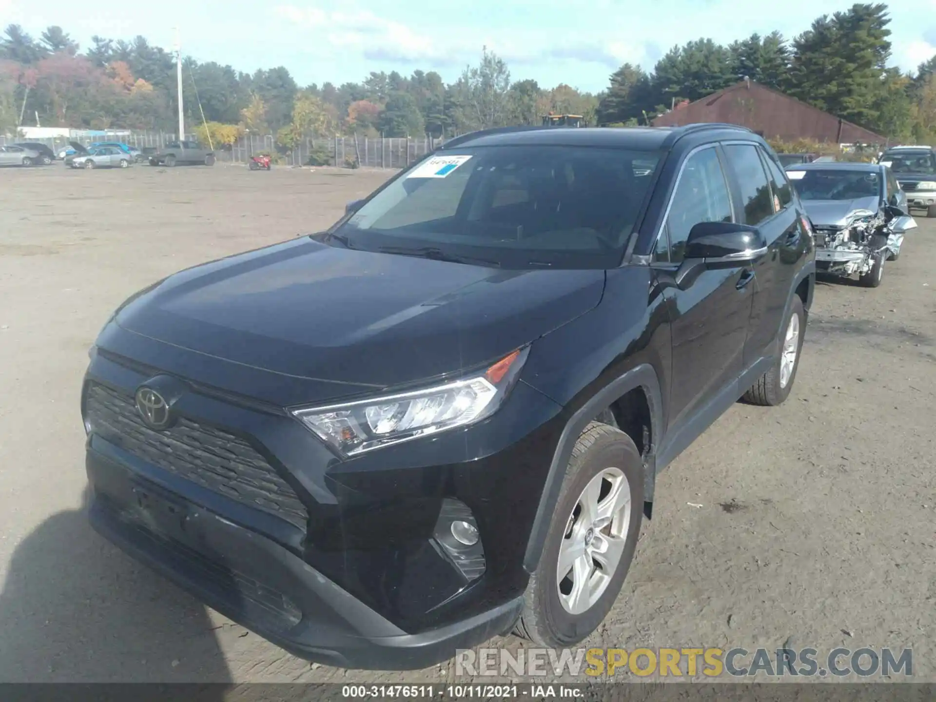 2 Фотография поврежденного автомобиля 2T3P1RFVXKW034206 TOYOTA RAV4 2019