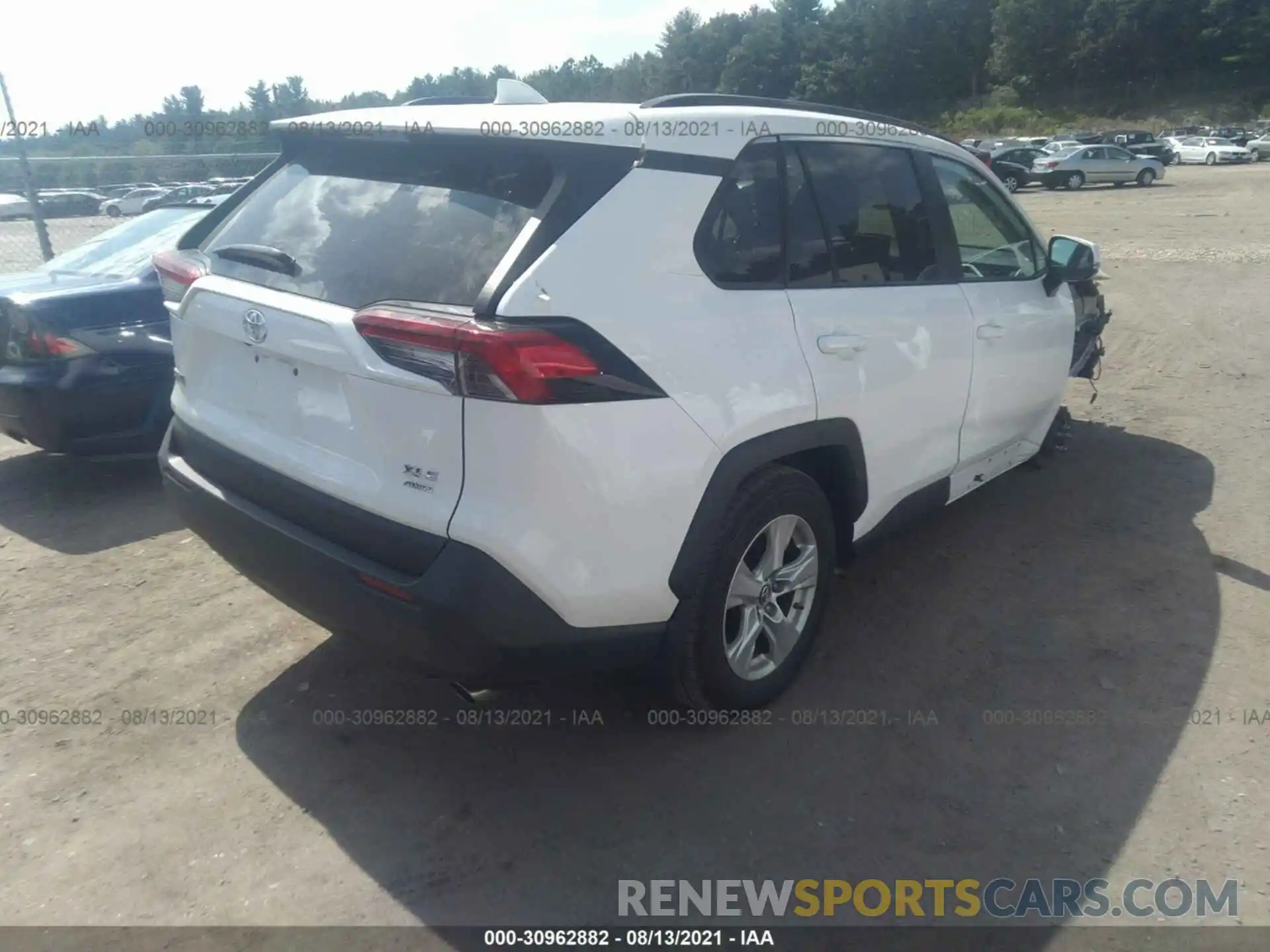 4 Фотография поврежденного автомобиля 2T3P1RFVXKW035937 TOYOTA RAV4 2019