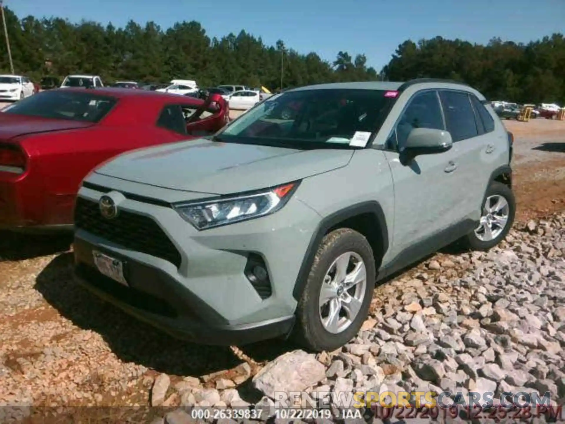 1 Photograph of a damaged car 2T3P1RFVXKW037560 TOYOTA RAV4 2019