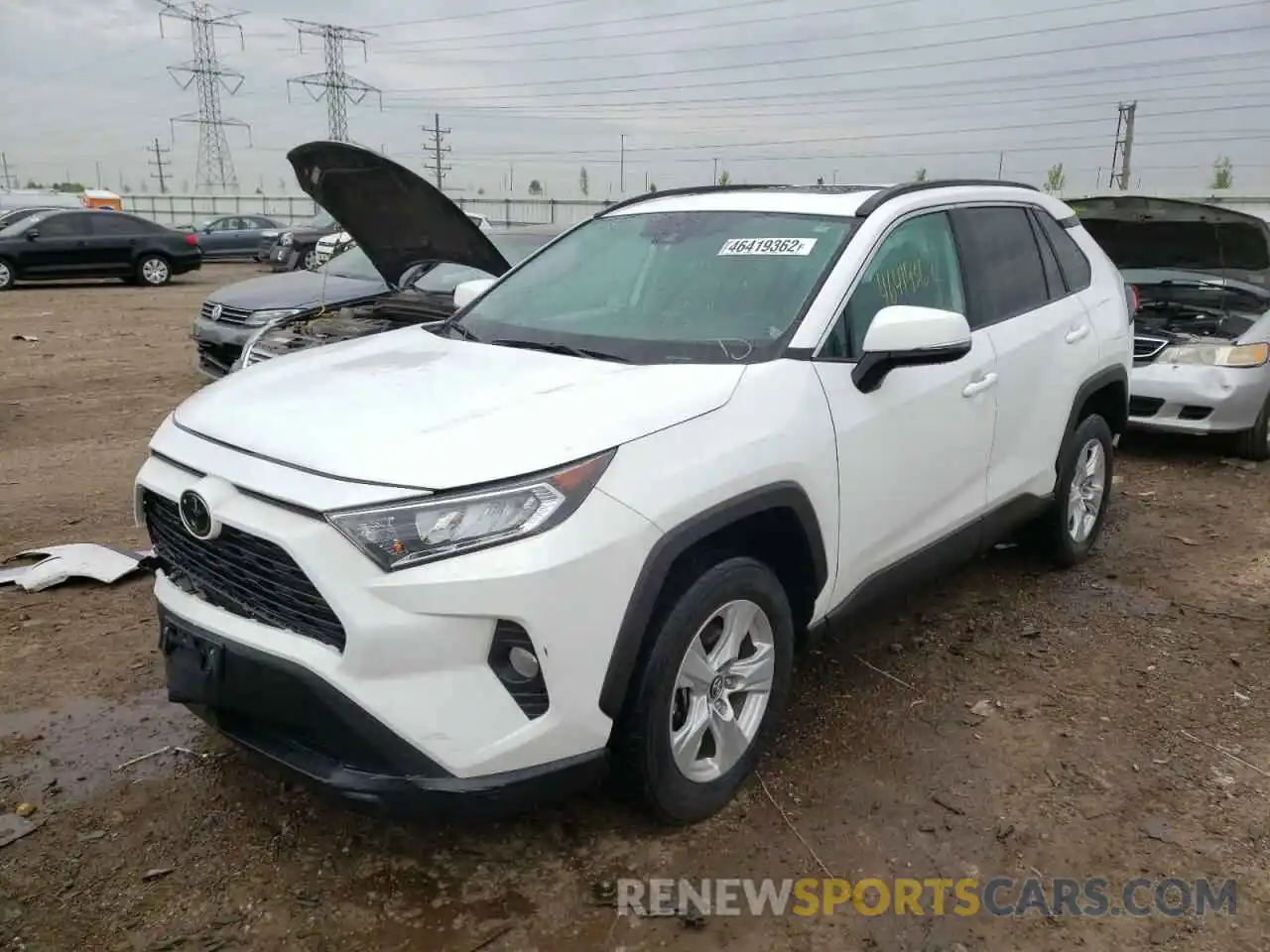 2 Photograph of a damaged car 2T3P1RFVXKW050678 TOYOTA RAV4 2019