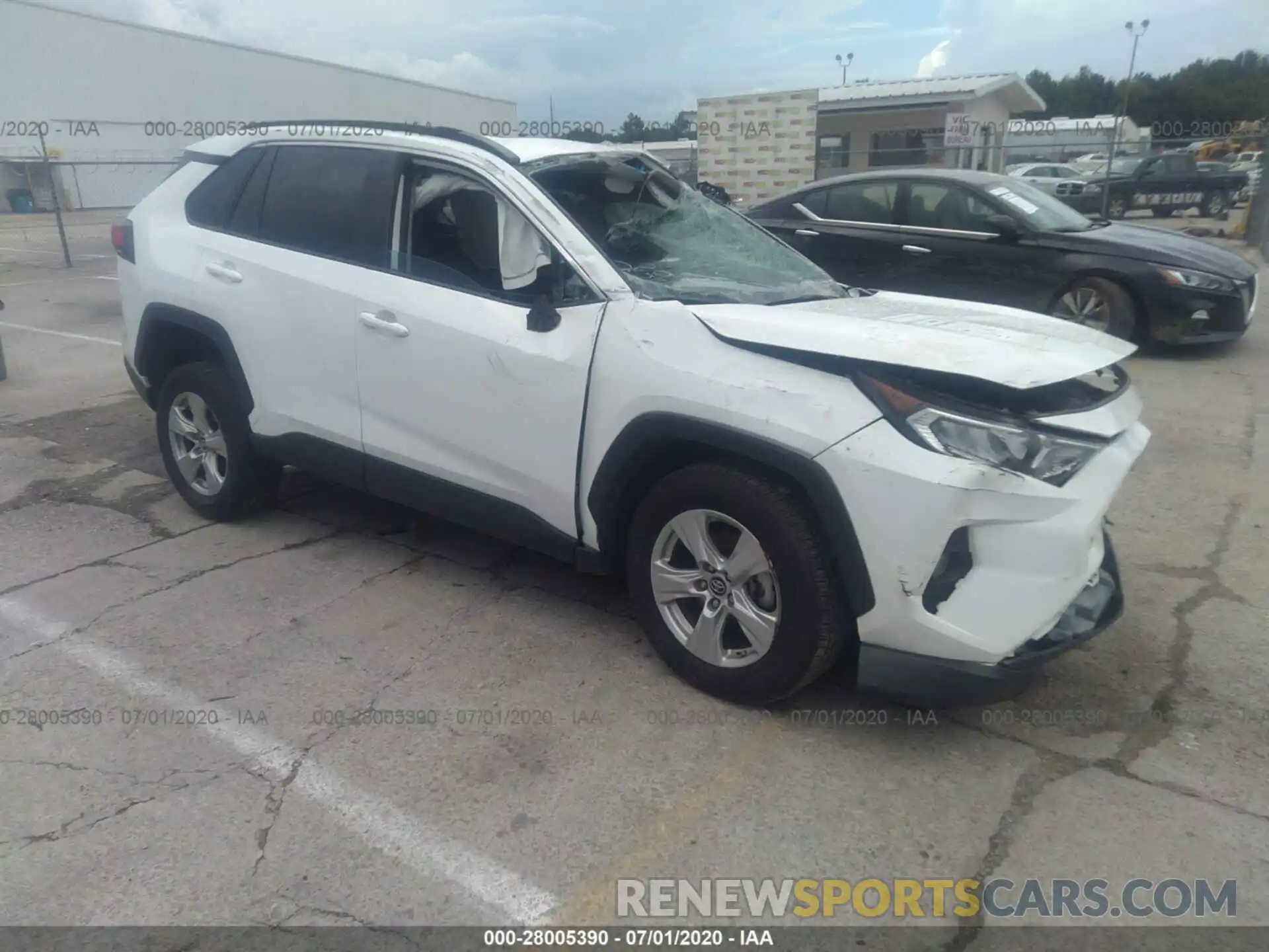 1 Photograph of a damaged car 2T3P1RFVXKW052849 TOYOTA RAV4 2019