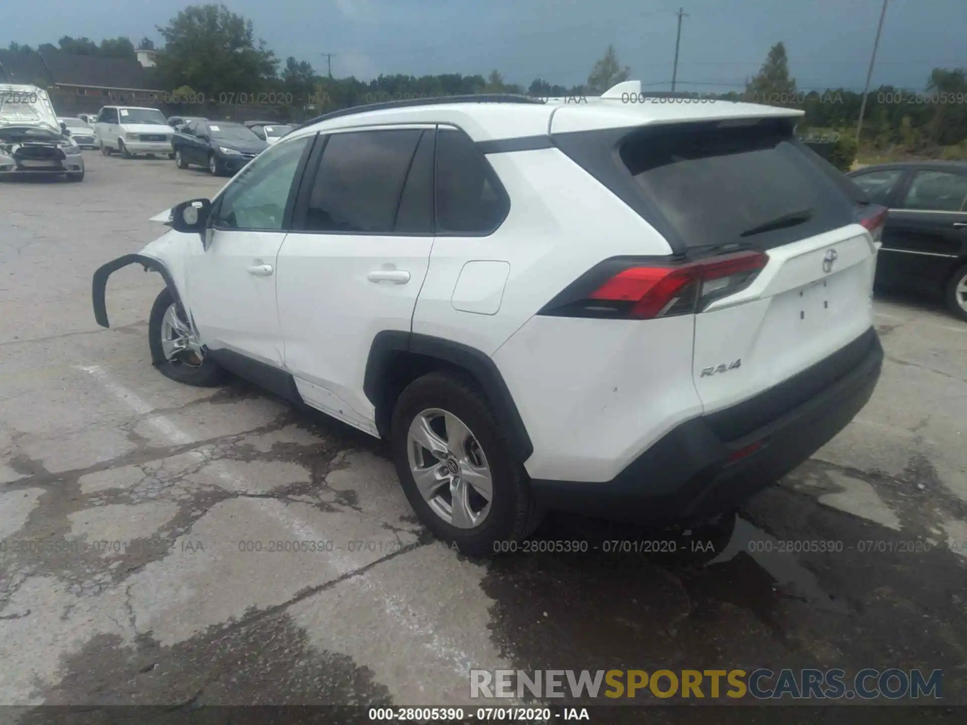 3 Photograph of a damaged car 2T3P1RFVXKW052849 TOYOTA RAV4 2019