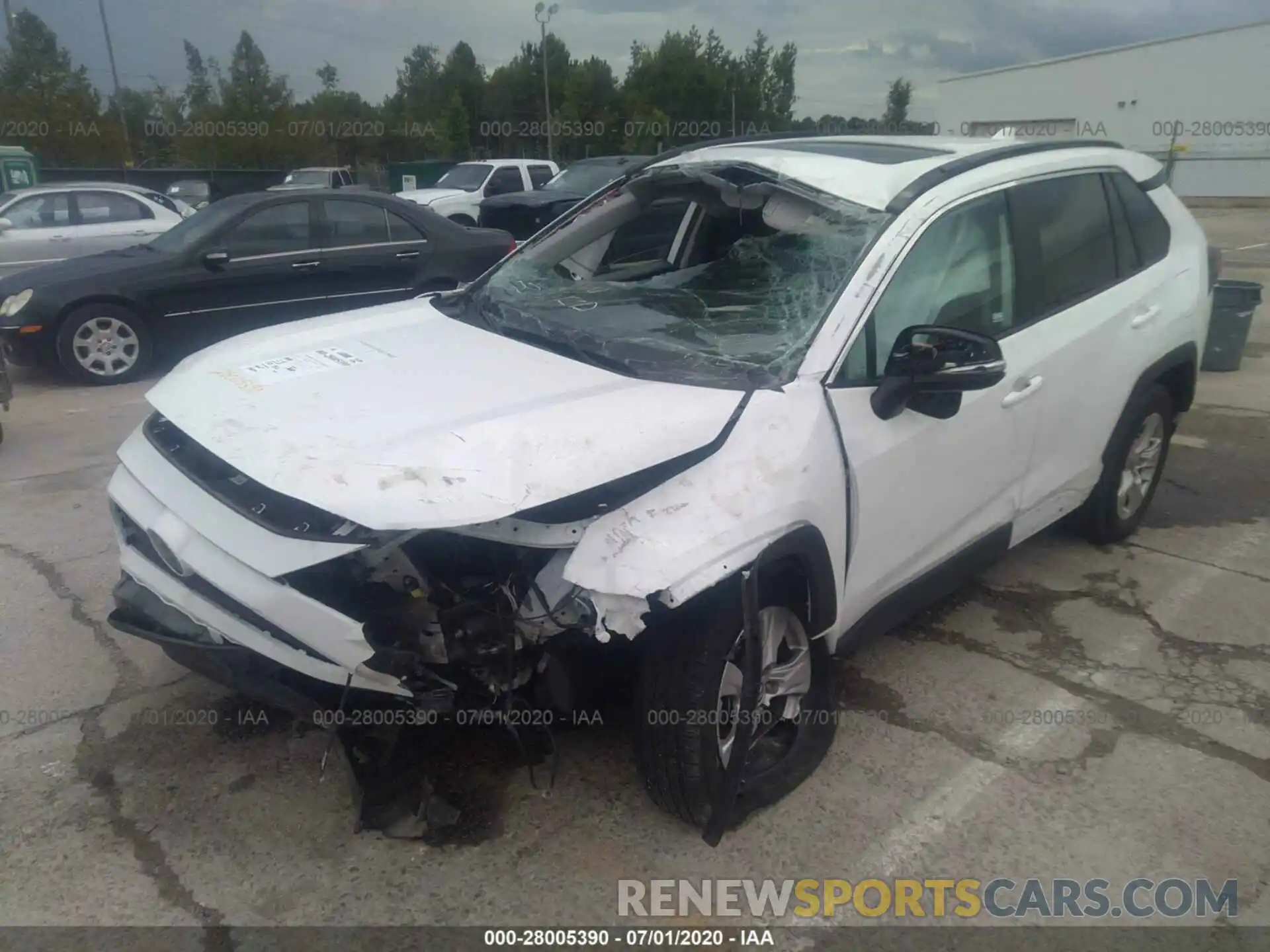 6 Photograph of a damaged car 2T3P1RFVXKW052849 TOYOTA RAV4 2019