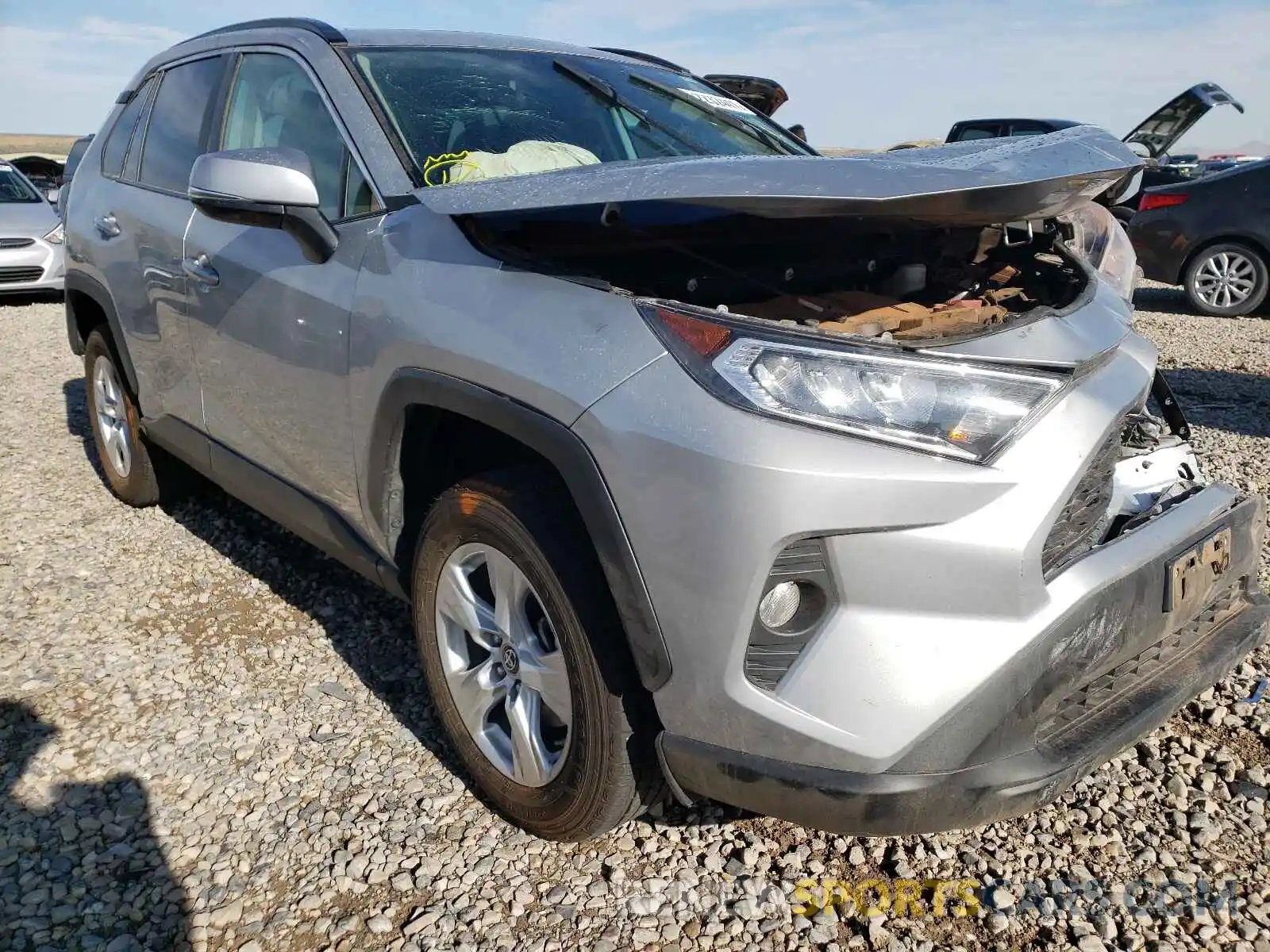 1 Photograph of a damaged car 2T3P1RFVXKW059347 TOYOTA RAV4 2019