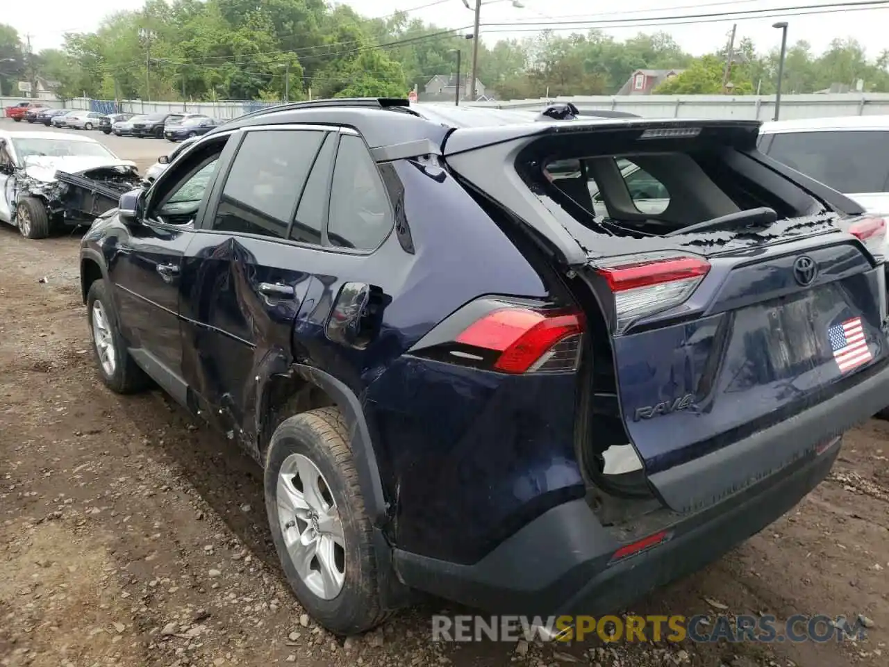 3 Photograph of a damaged car 2T3P1RFVXKW060921 TOYOTA RAV4 2019