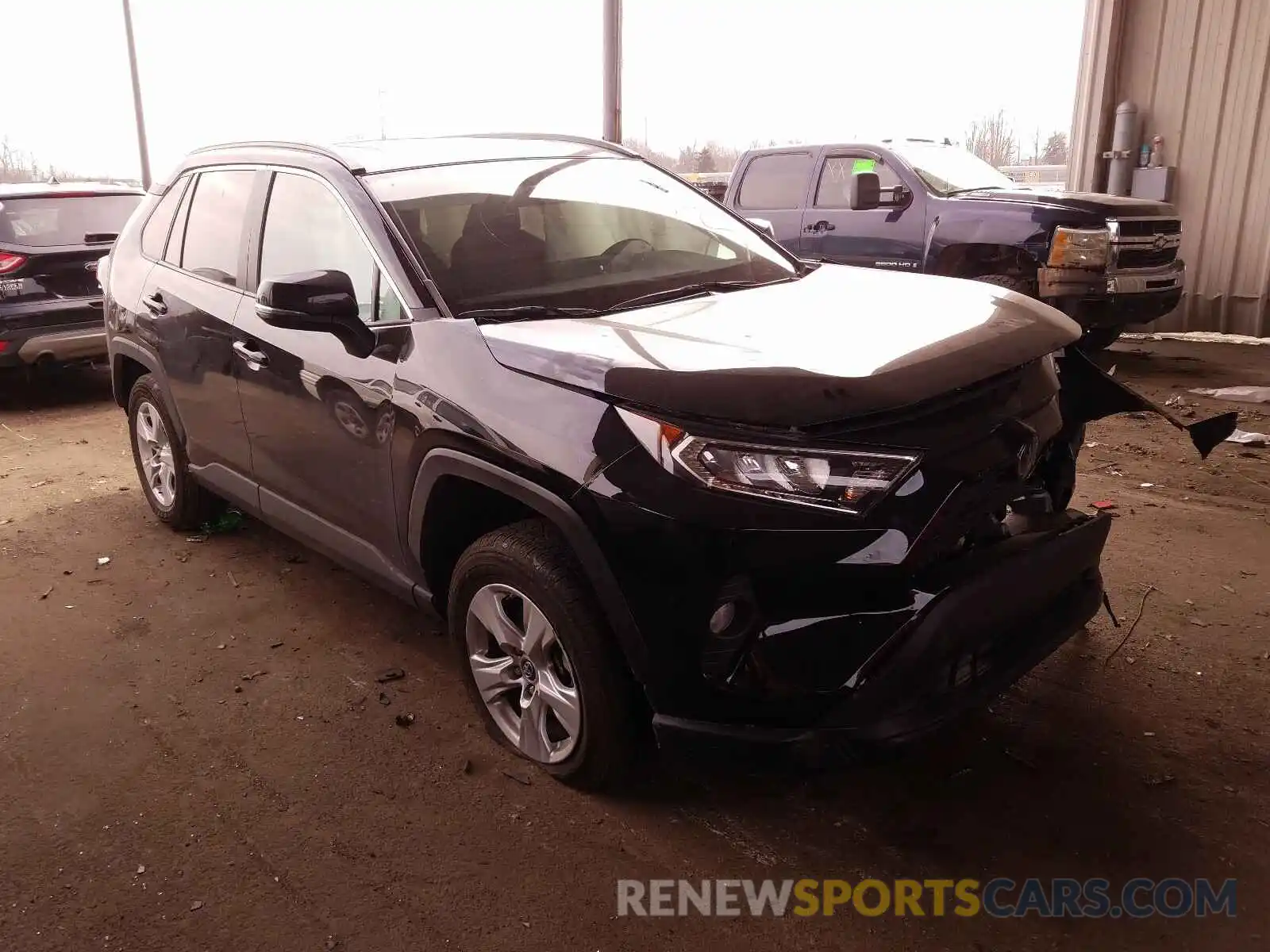 1 Photograph of a damaged car 2T3P1RFVXKW069666 TOYOTA RAV4 2019