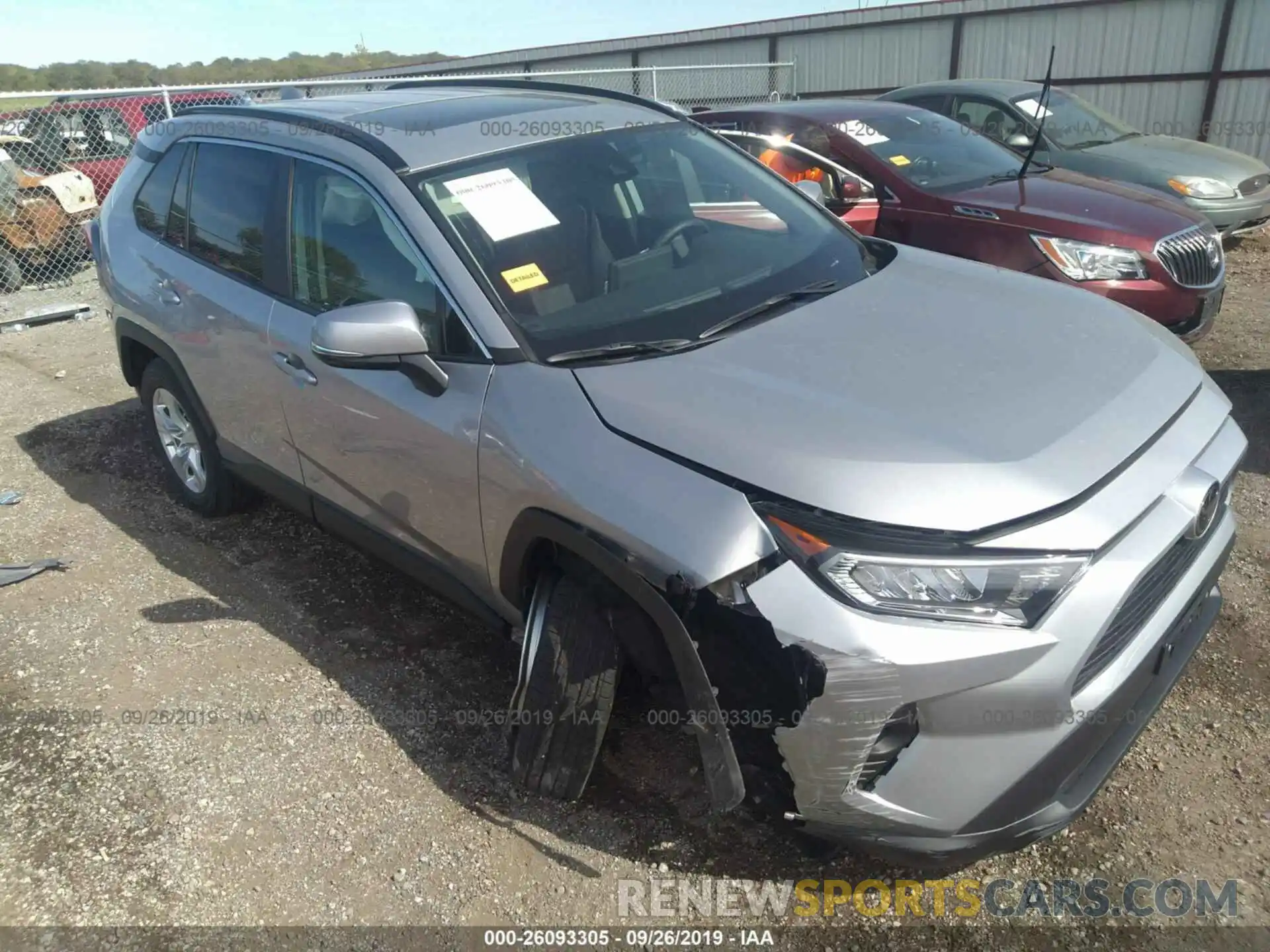 1 Photograph of a damaged car 2T3P1RFVXKW069859 TOYOTA RAV4 2019