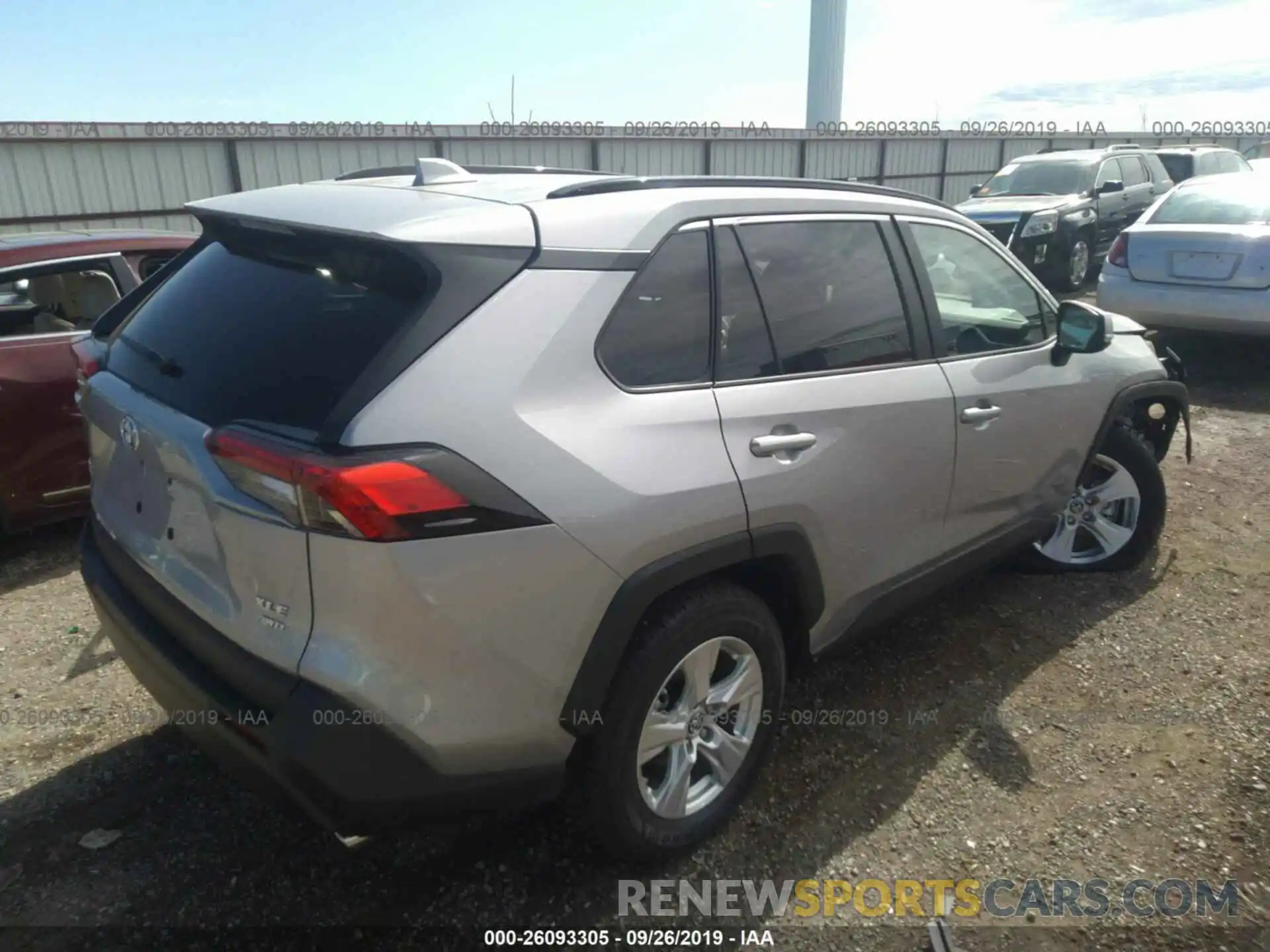 4 Фотография поврежденного автомобиля 2T3P1RFVXKW069859 TOYOTA RAV4 2019