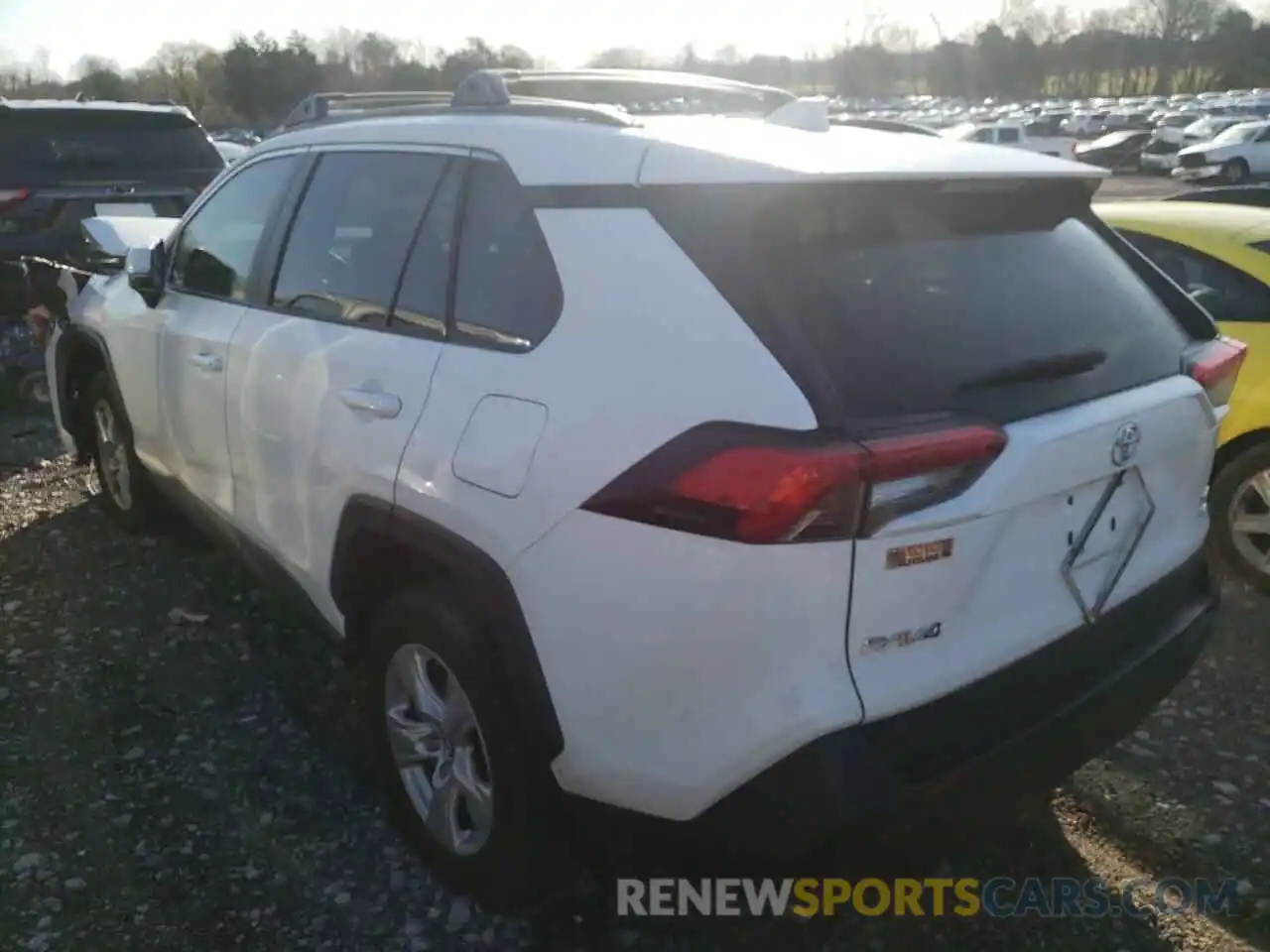 3 Photograph of a damaged car 2T3P1RFVXKW072955 TOYOTA RAV4 2019