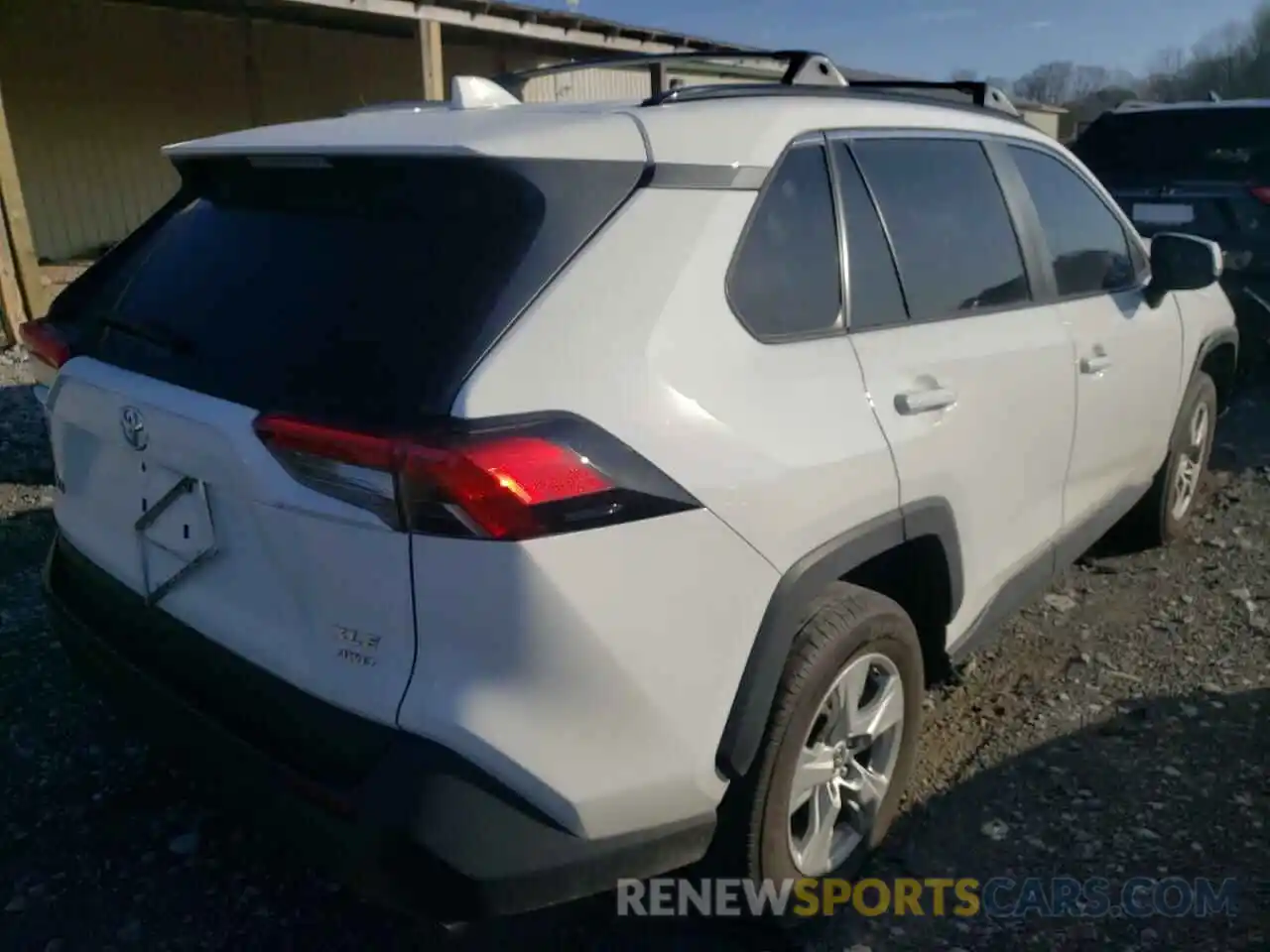 4 Photograph of a damaged car 2T3P1RFVXKW072955 TOYOTA RAV4 2019