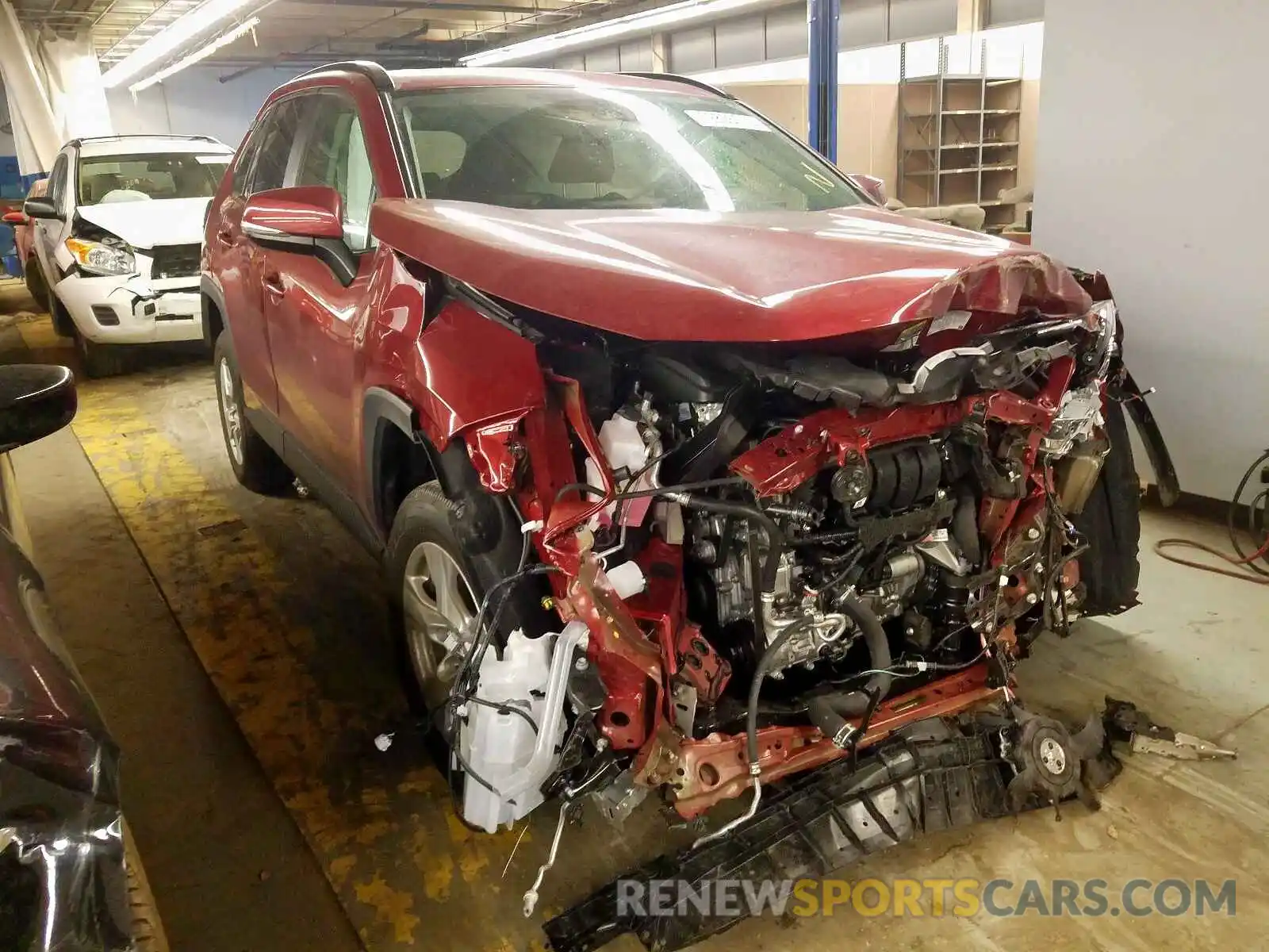 1 Photograph of a damaged car 2T3P1RFVXKW079078 TOYOTA RAV4 2019