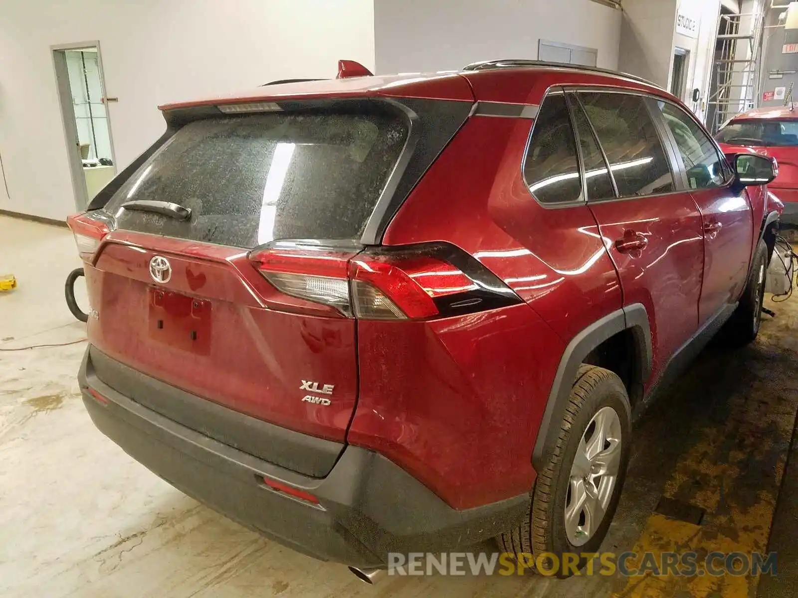 4 Фотография поврежденного автомобиля 2T3P1RFVXKW079078 TOYOTA RAV4 2019