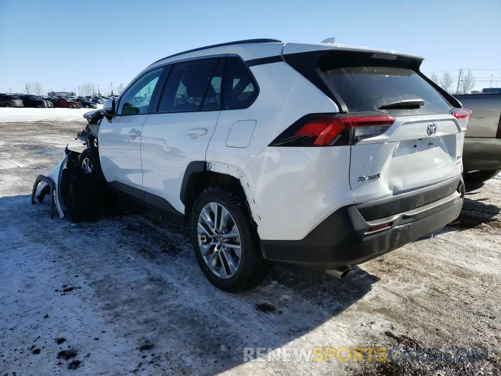 3 Фотография поврежденного автомобиля 2T3R1RFV2KW041904 TOYOTA RAV4 2019