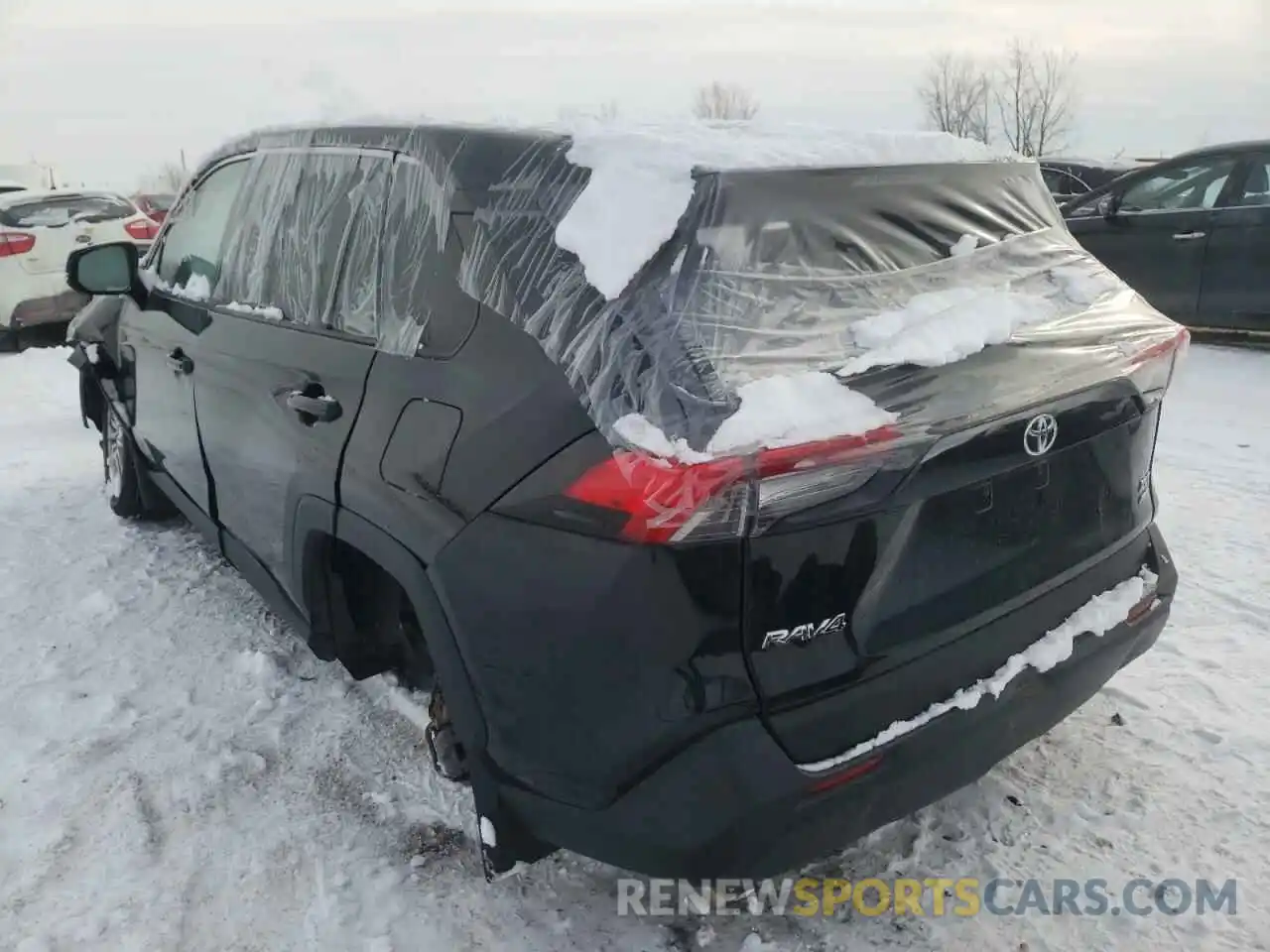 3 Photograph of a damaged car 2T3R1RFV3KW043208 TOYOTA RAV4 2019