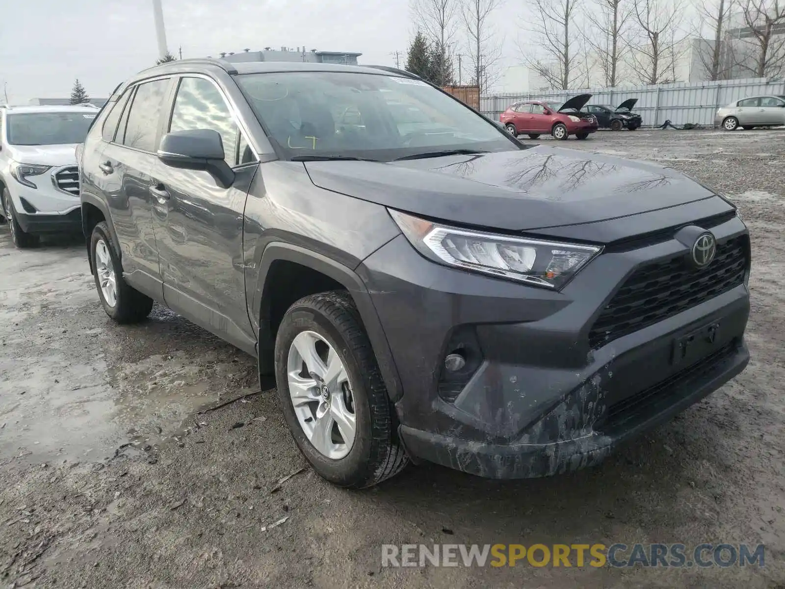 1 Photograph of a damaged car 2T3R1RFV4KC030484 TOYOTA RAV4 2019