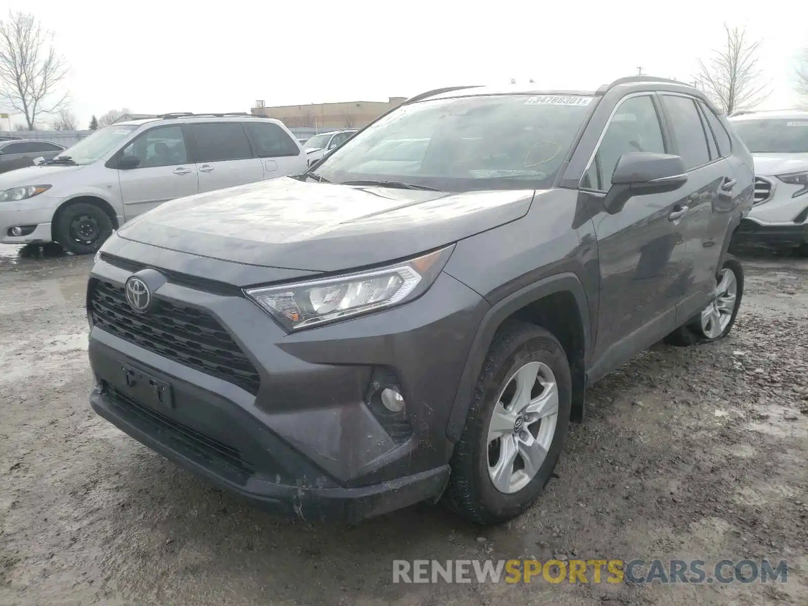 2 Photograph of a damaged car 2T3R1RFV4KC030484 TOYOTA RAV4 2019