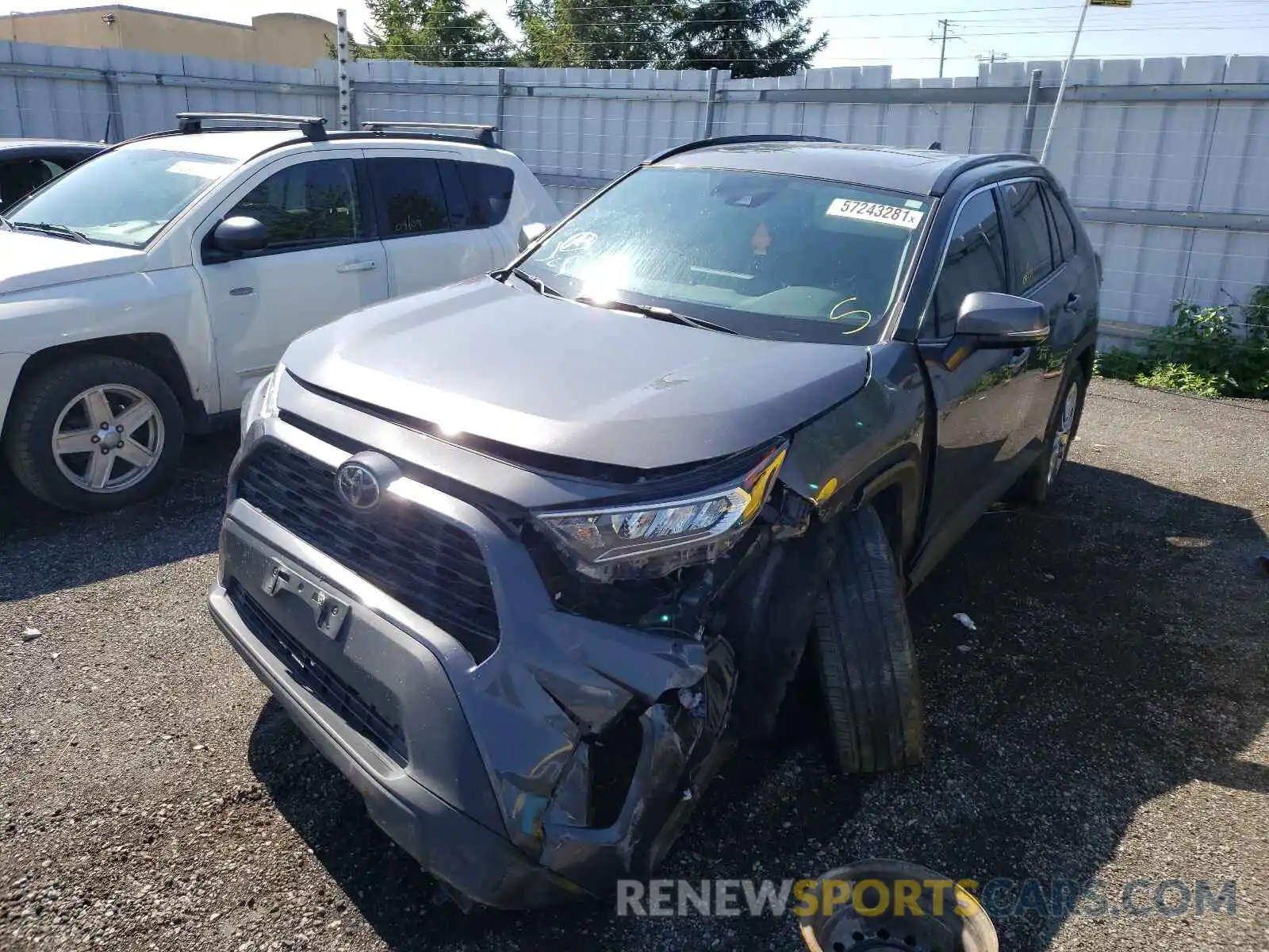 2 Photograph of a damaged car 2T3R1RFV4KW029494 TOYOTA RAV4 2019