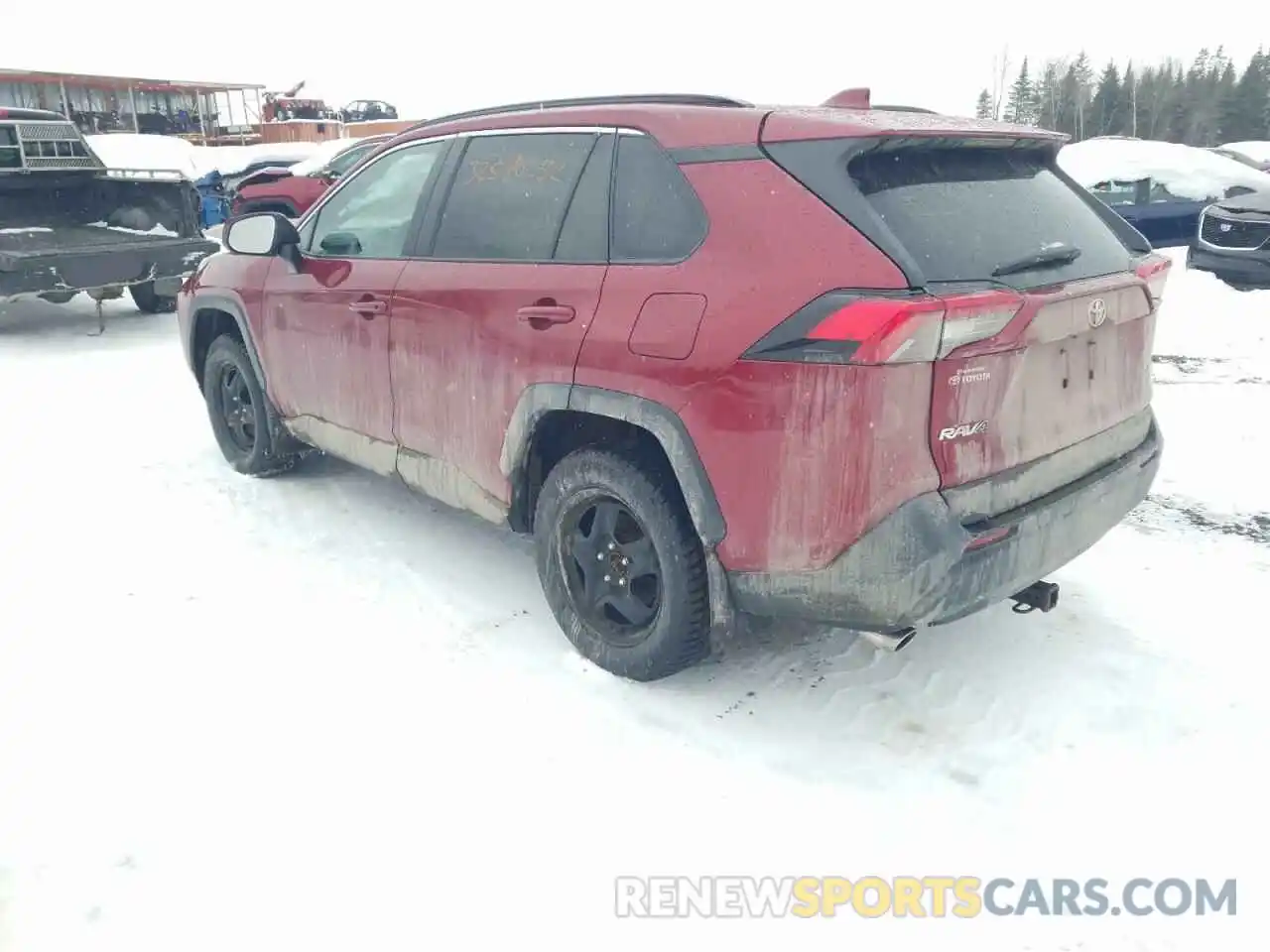 3 Фотография поврежденного автомобиля 2T3R1RFV4KW059501 TOYOTA RAV4 2019