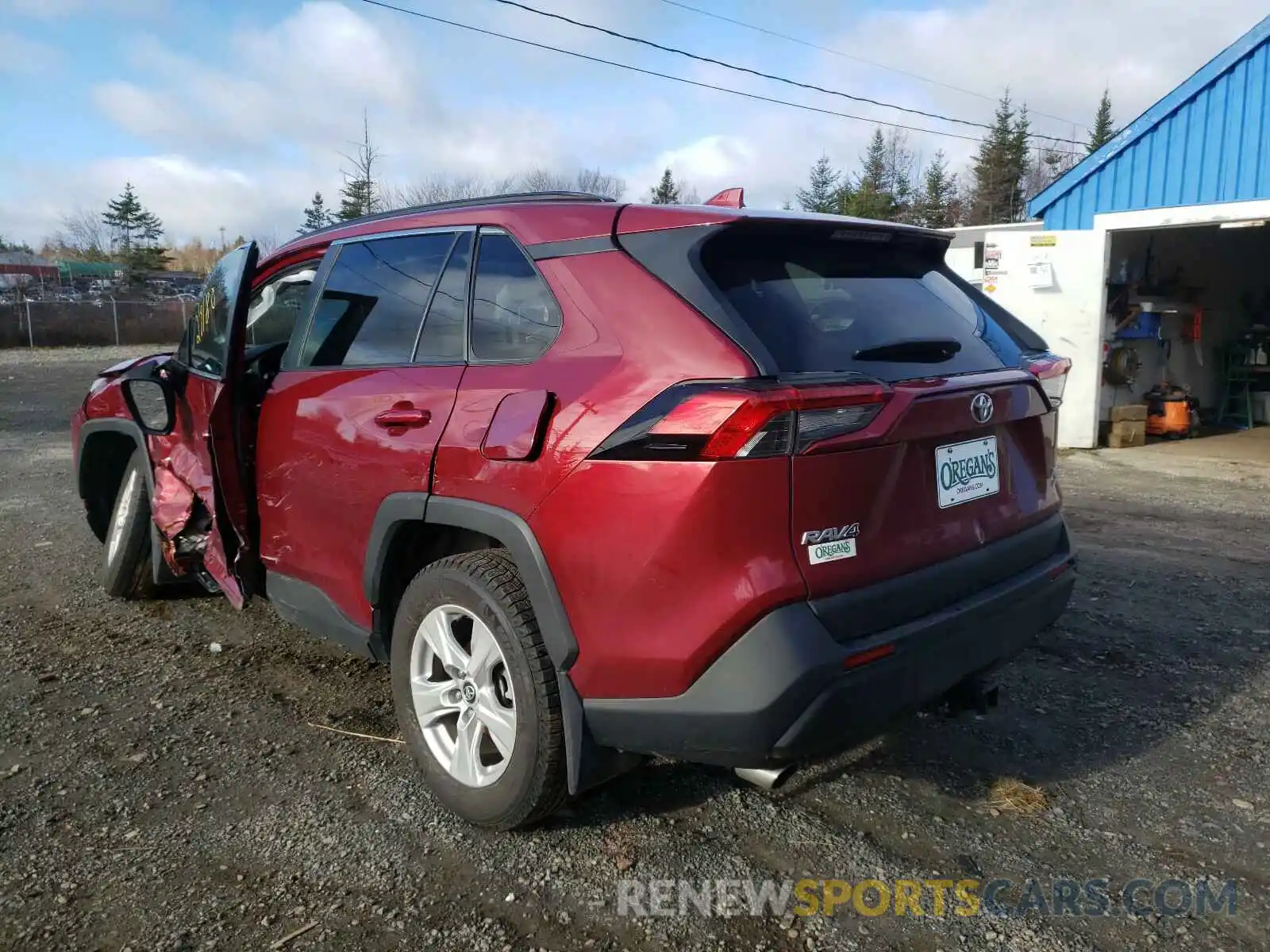 3 Photograph of a damaged car 2T3R1RFV6KW040710 TOYOTA RAV4 2019