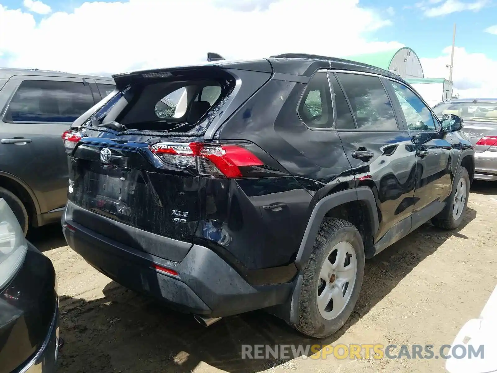 4 Фотография поврежденного автомобиля 2T3R1RFV7KW013662 TOYOTA RAV4 2019