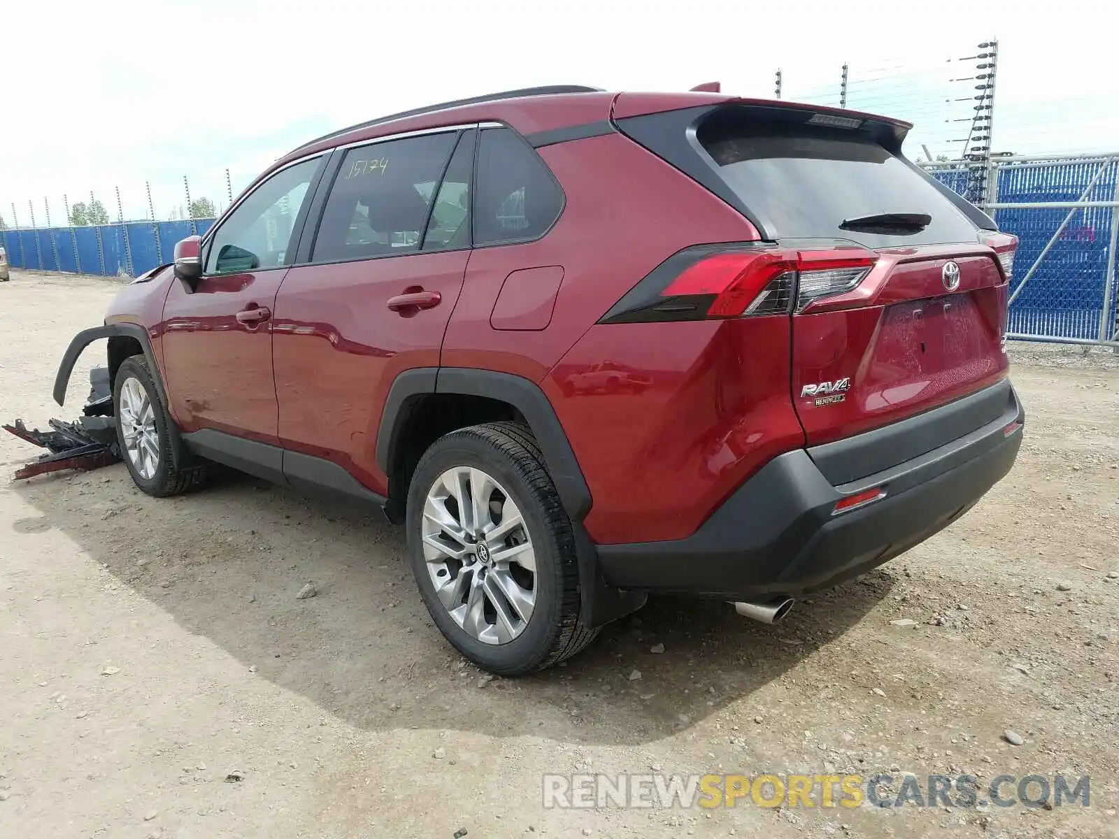 3 Photograph of a damaged car 2T3R1RFV8KW066127 TOYOTA RAV4 2019