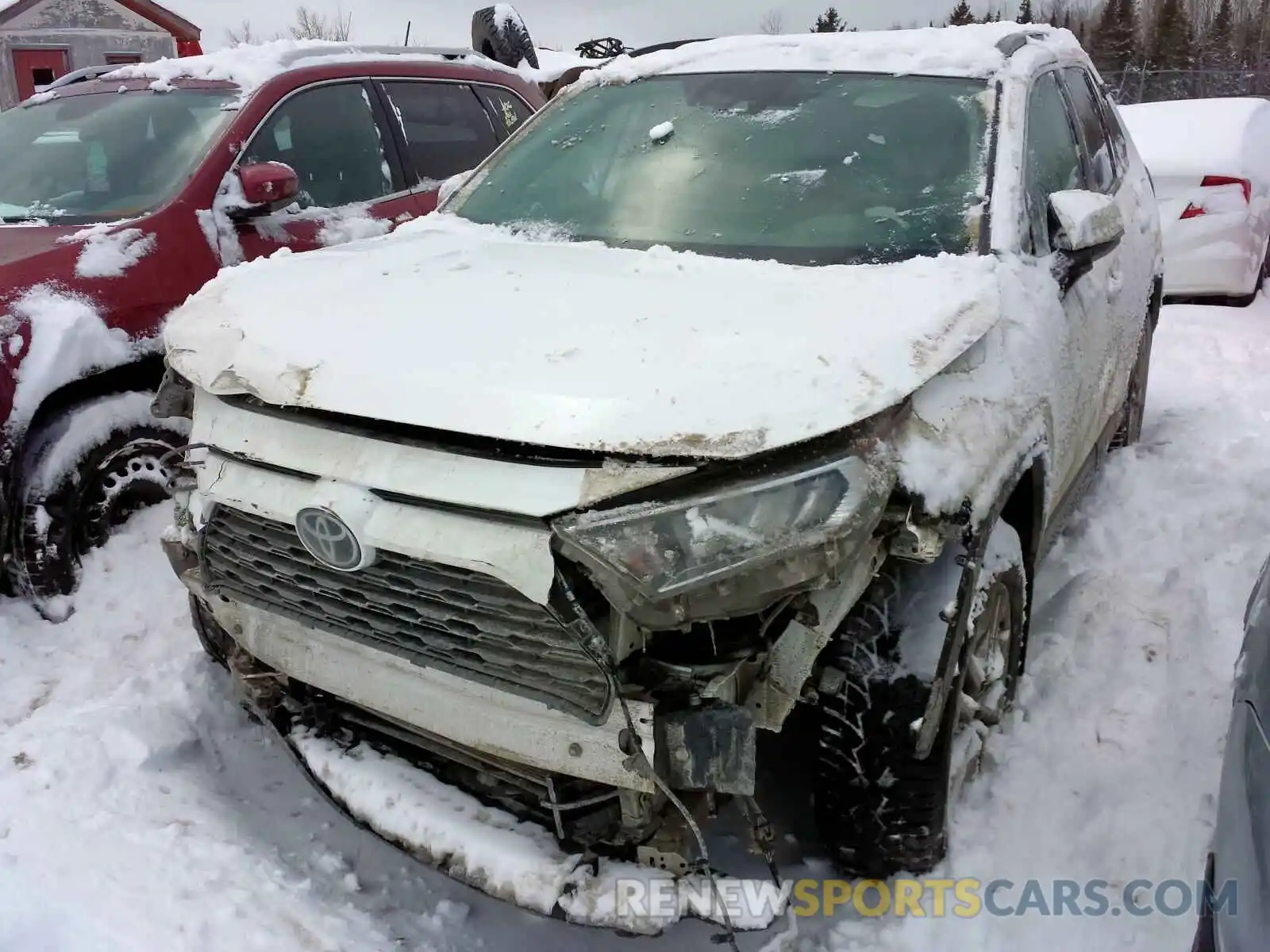 2 Photograph of a damaged car 2T3R1RFV9KC047118 TOYOTA RAV4 2019