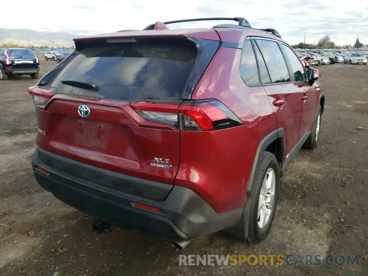 4 Фотография поврежденного автомобиля 2T3RWRFV0KW013004 TOYOTA RAV4 2019