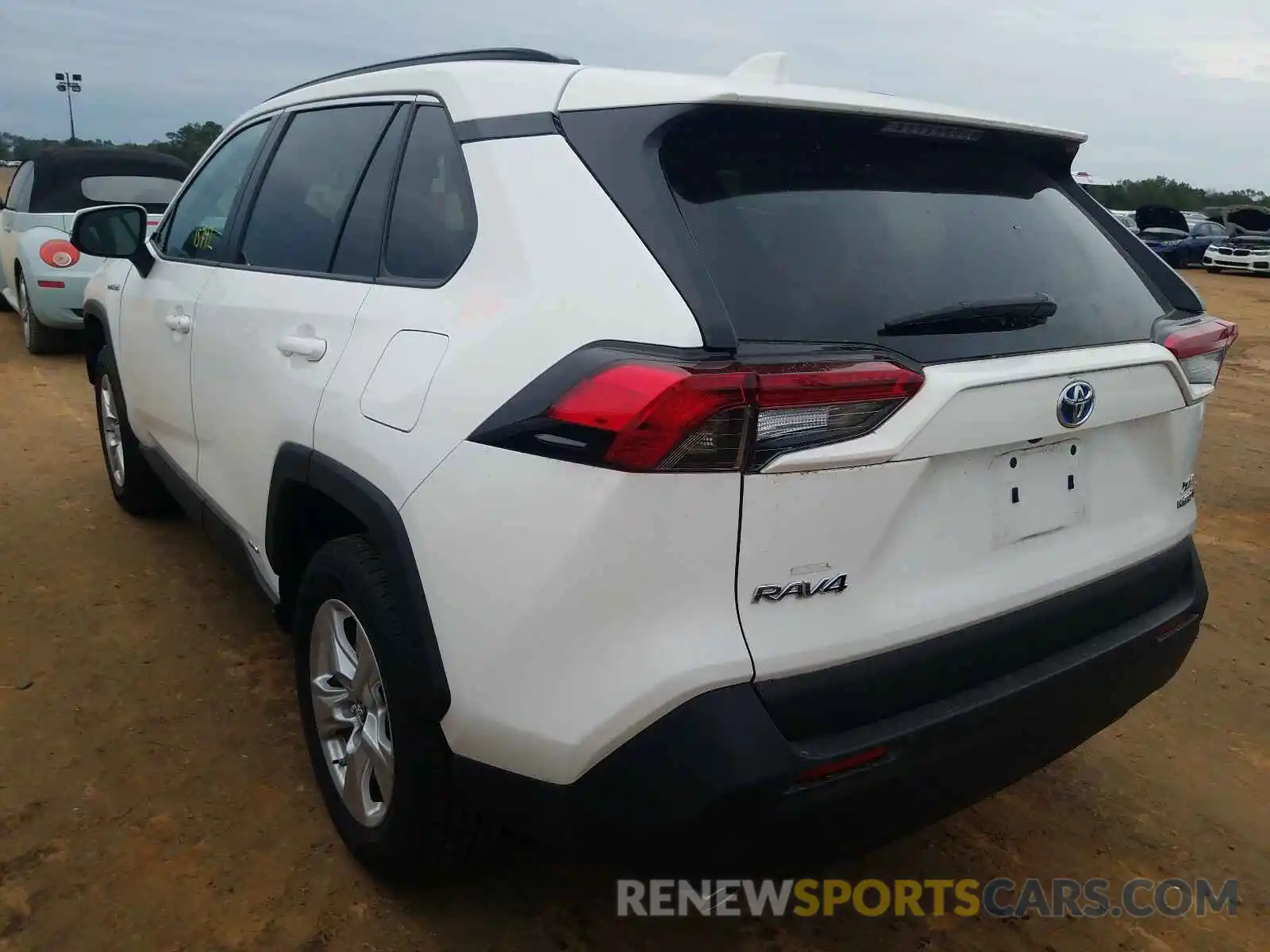 3 Фотография поврежденного автомобиля 2T3RWRFV0KW025220 TOYOTA RAV4 2019