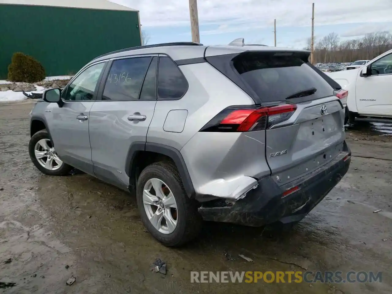 3 Photograph of a damaged car 2T3RWRFV0KW027467 TOYOTA RAV4 2019