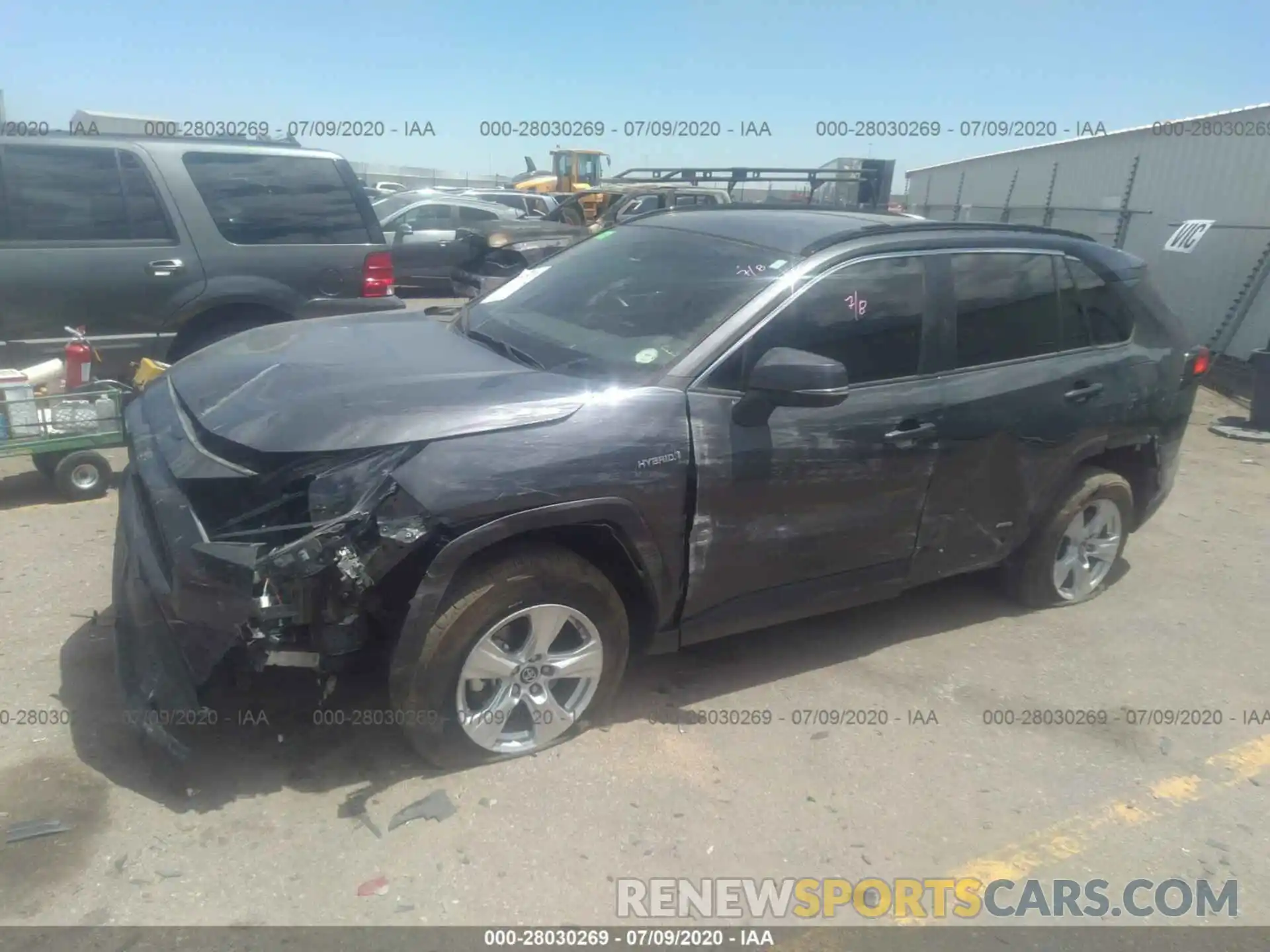 6 Photograph of a damaged car 2T3RWRFV0KW027596 TOYOTA RAV4 2019