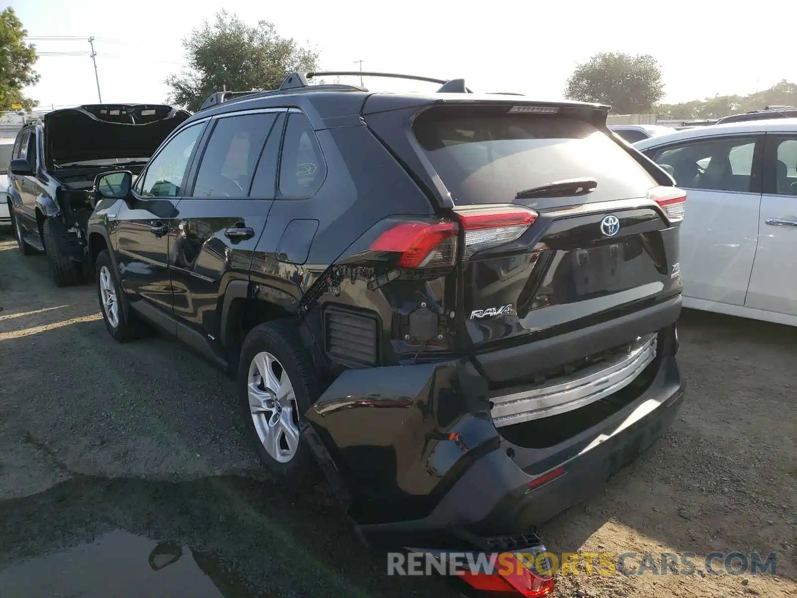 3 Photograph of a damaged car 2T3RWRFV0KW029445 TOYOTA RAV4 2019