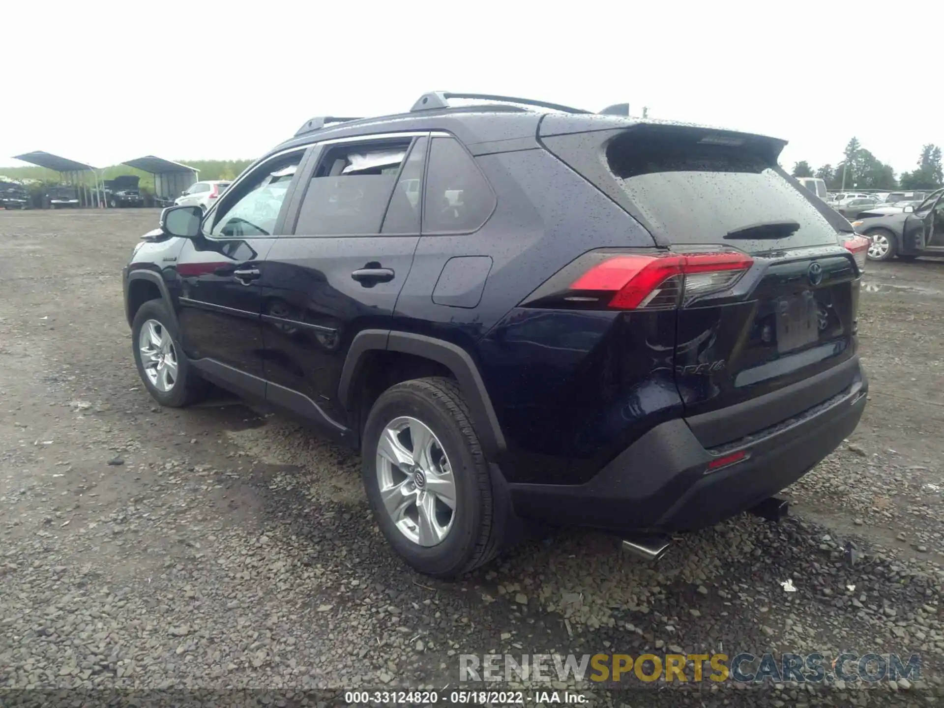 3 Photograph of a damaged car 2T3RWRFV0KW033947 TOYOTA RAV4 2019