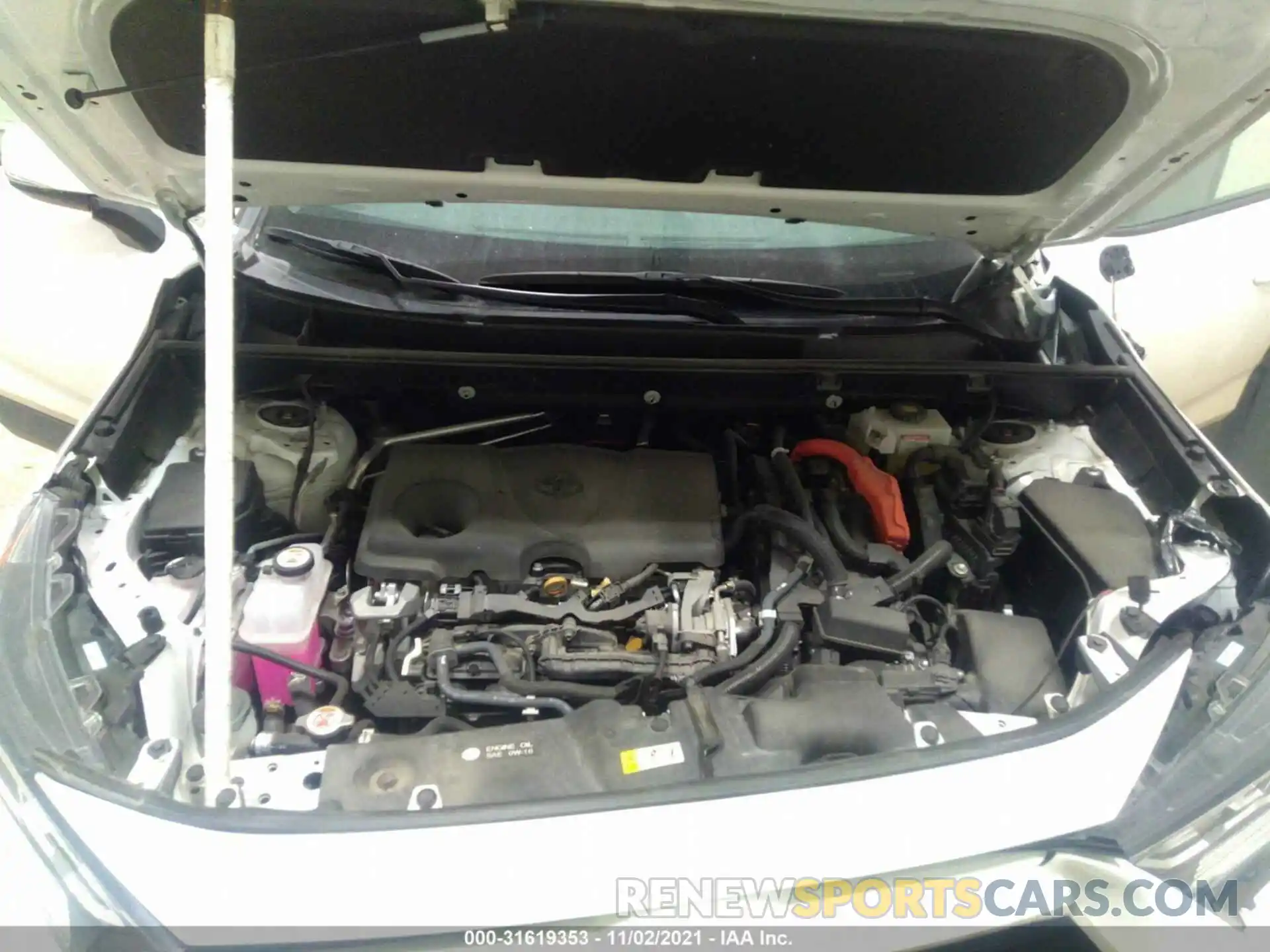 10 Photograph of a damaged car 2T3RWRFV1KW008250 TOYOTA RAV4 2019